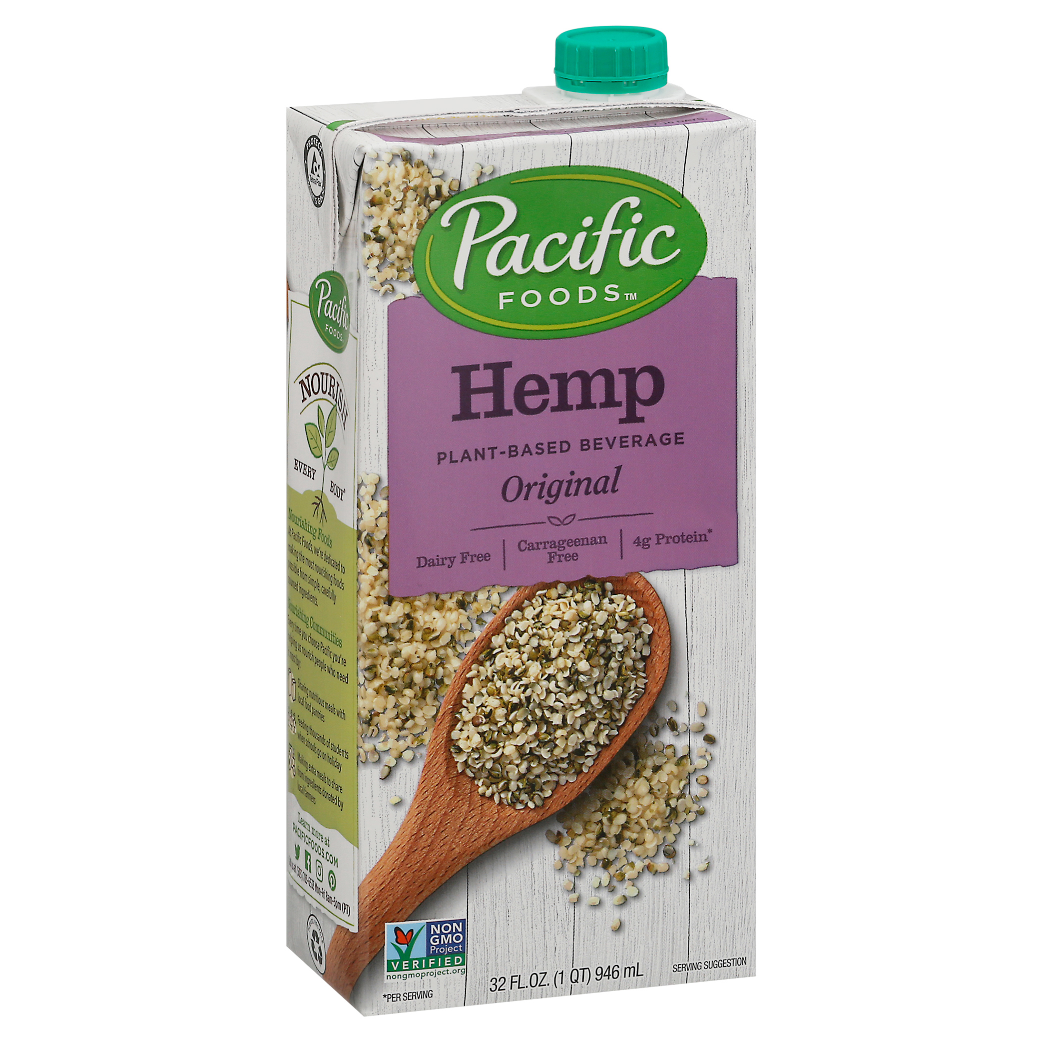 Pacific Foods Plant-Based Hemp Original Beverage