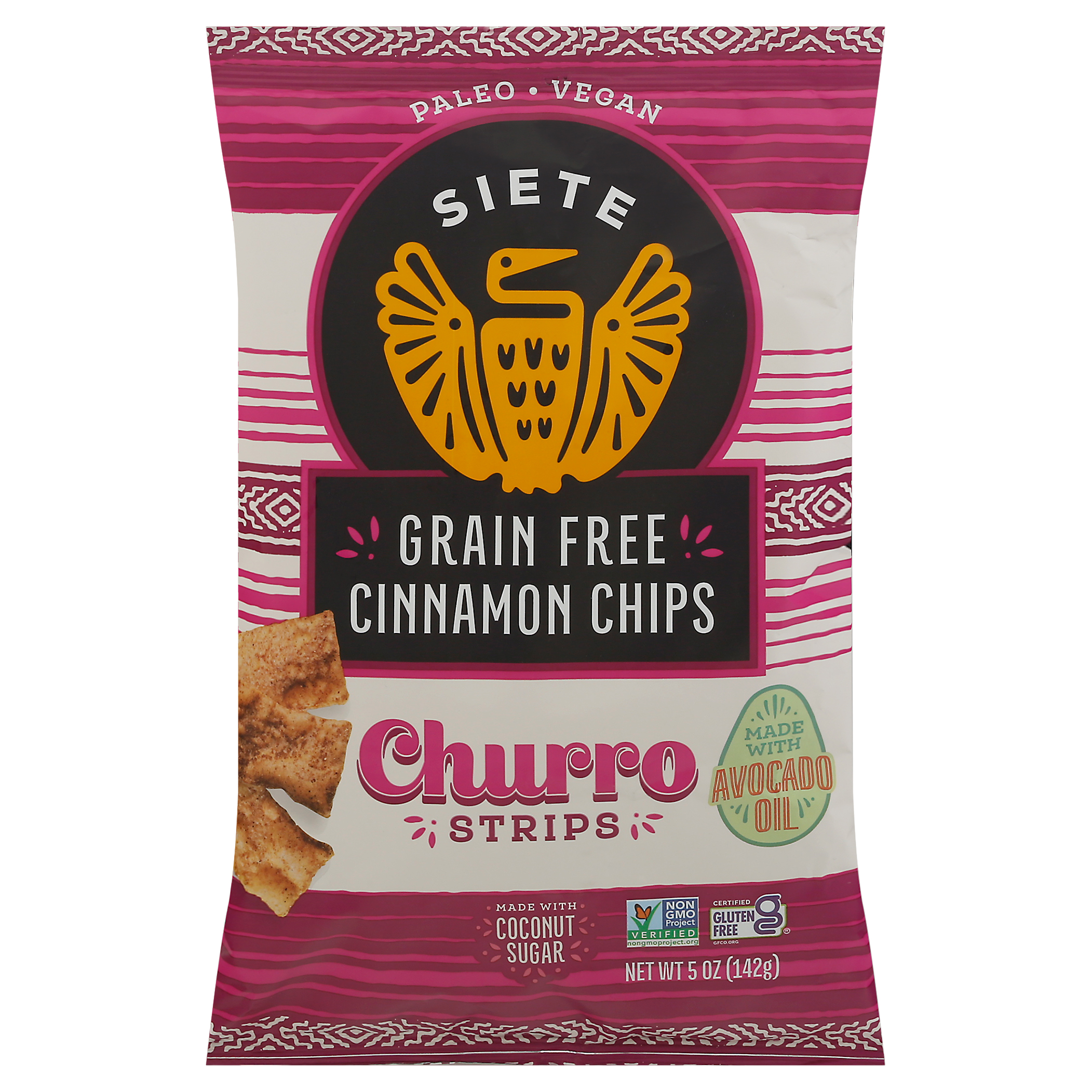 Siete Grain Free Cinnamon Chips Churro Strips