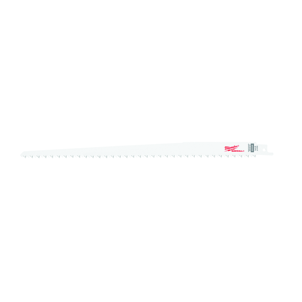 12" 6 TPI Fleam Ground SAWZALL Blades (5 Pk)