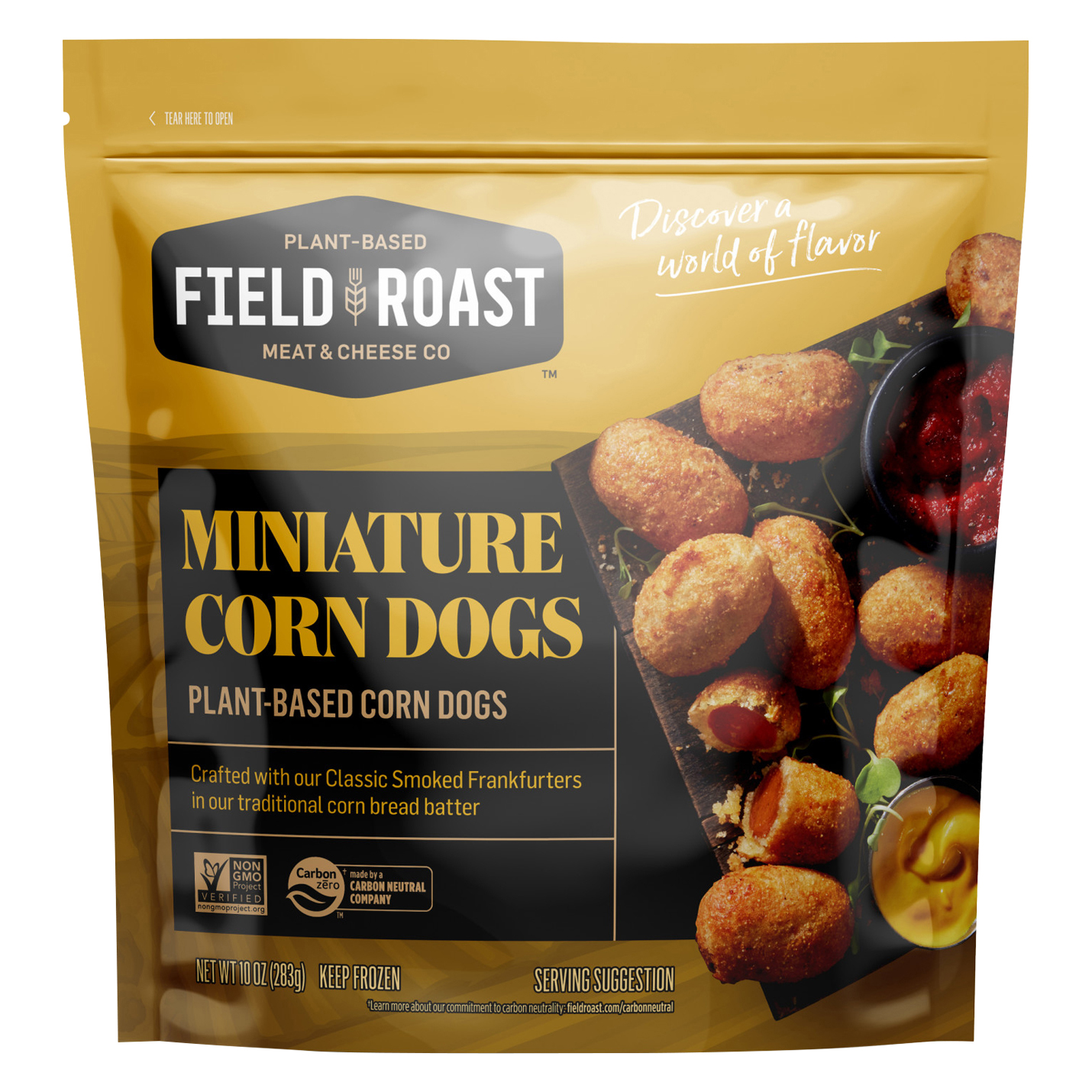 Field Roast Miniature Plant-Based Corn Dogs