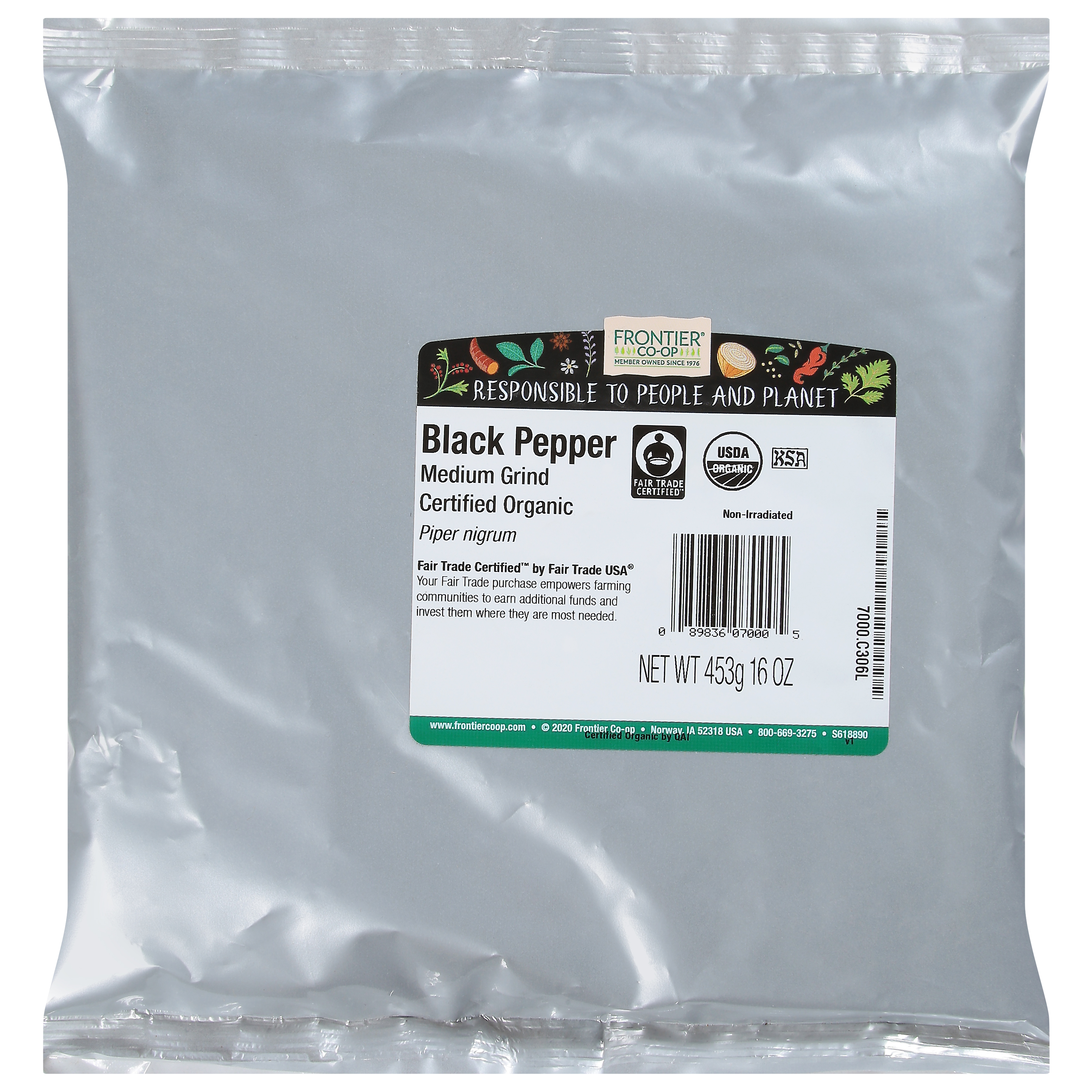 Frontier Co-op Medium Grind Black Pepper