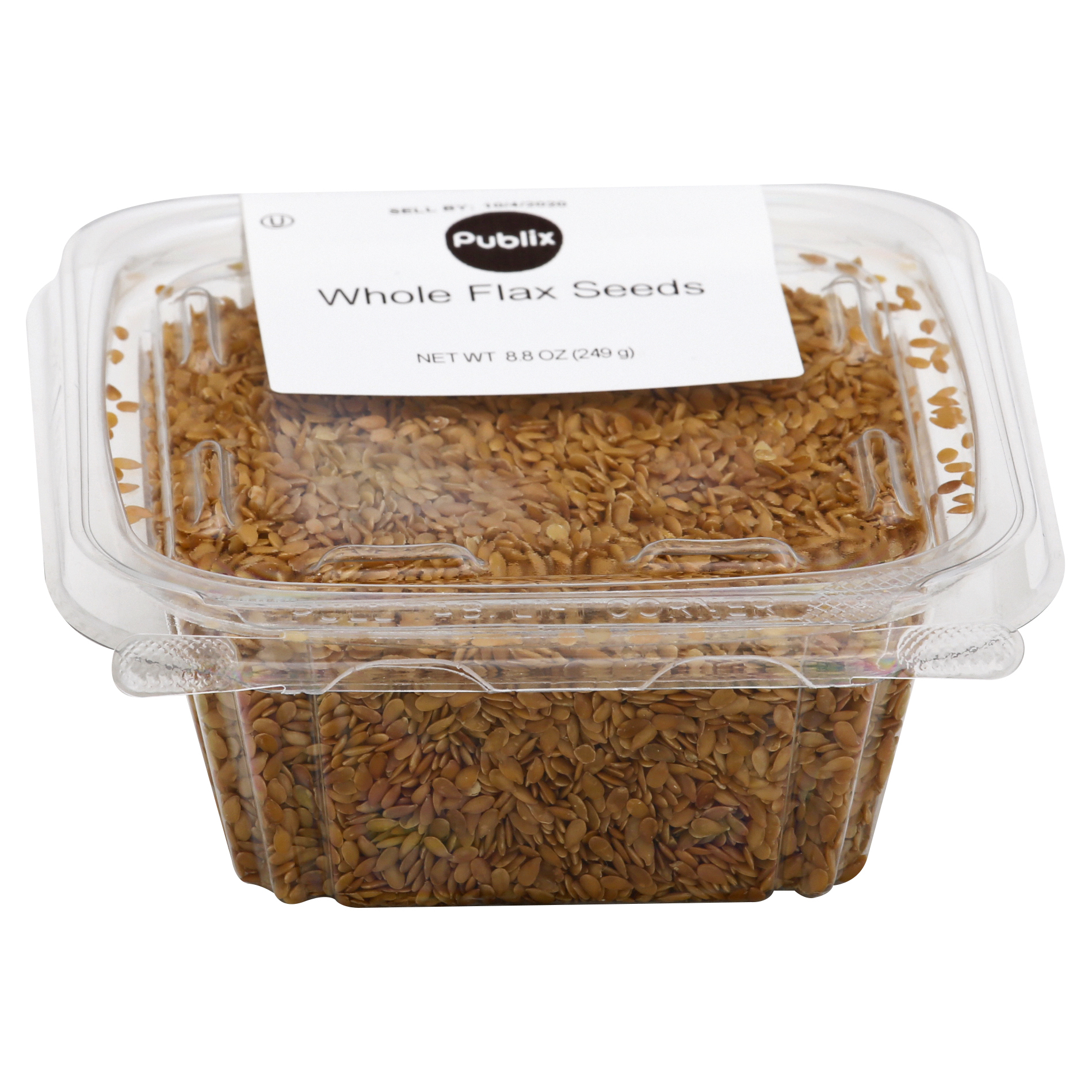 Publix Whole Flax Seeds 8.8 oz CARTON