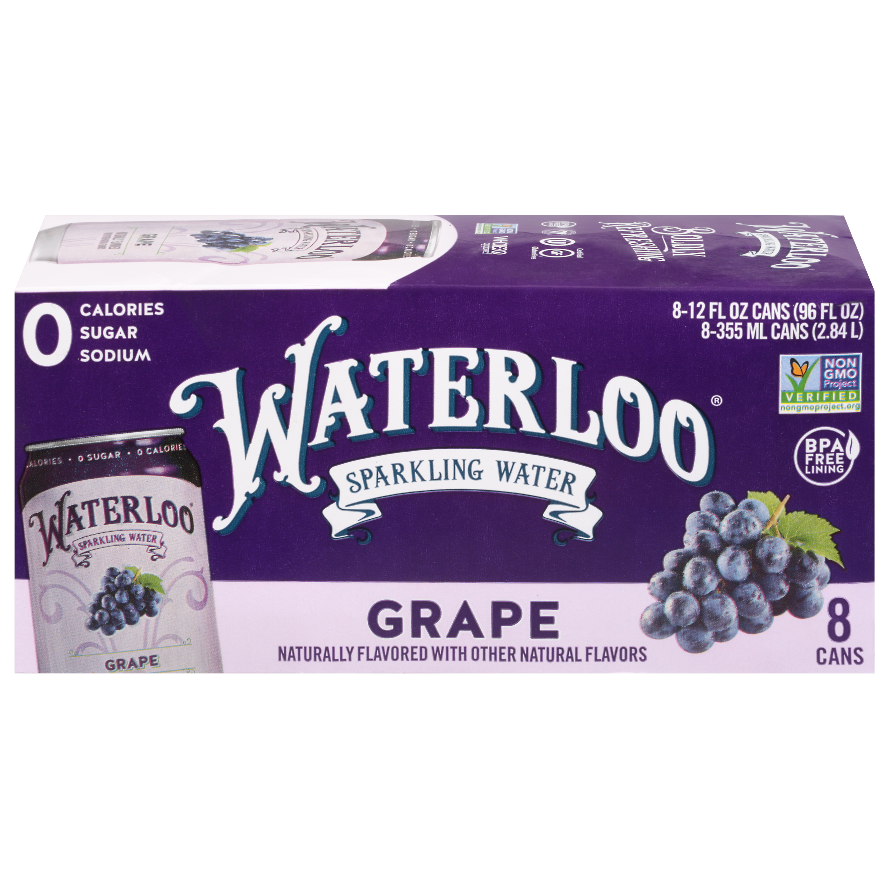 Waterloo Grape Sparkling Water