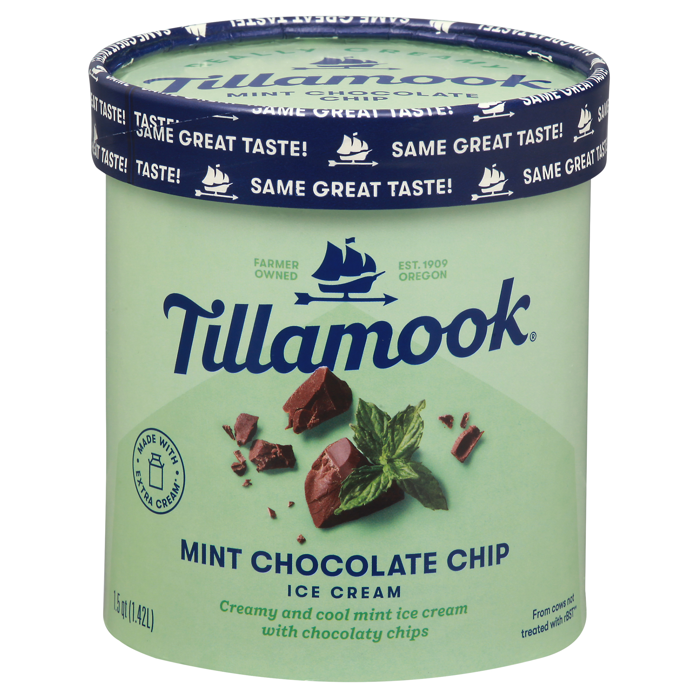 Tillamook Mint Chocolate Chip Ice Cream