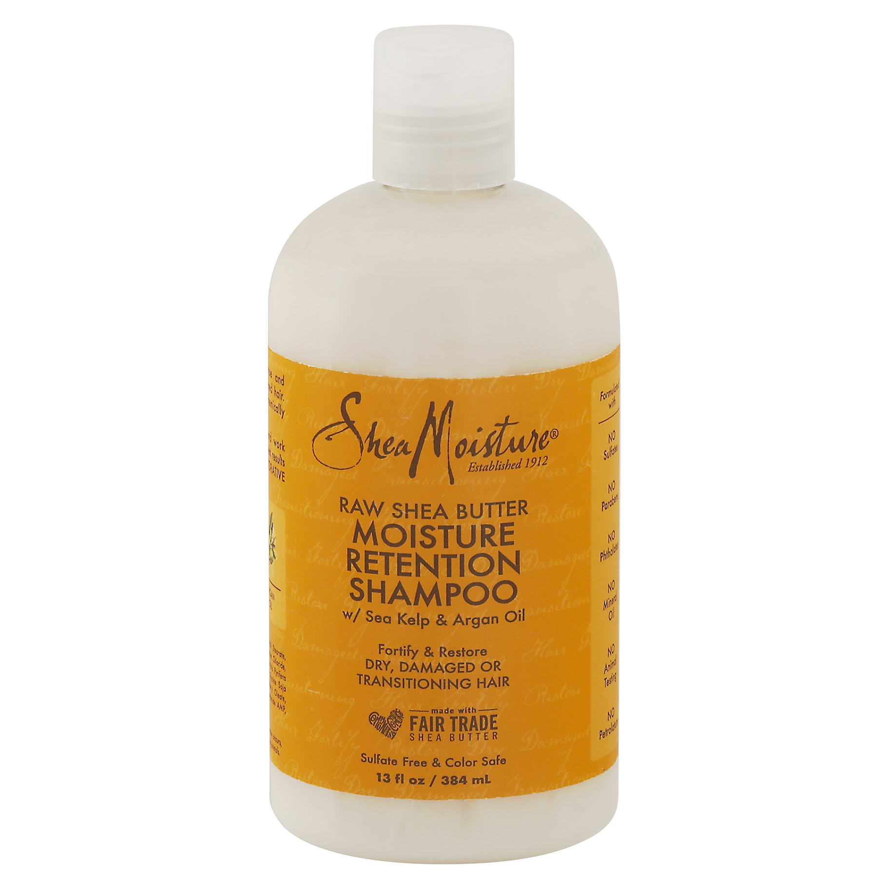 Shea Moisture Raw Shea Butter Moisture Retention Shampoo w/ Sea Kelp & Argan Oil