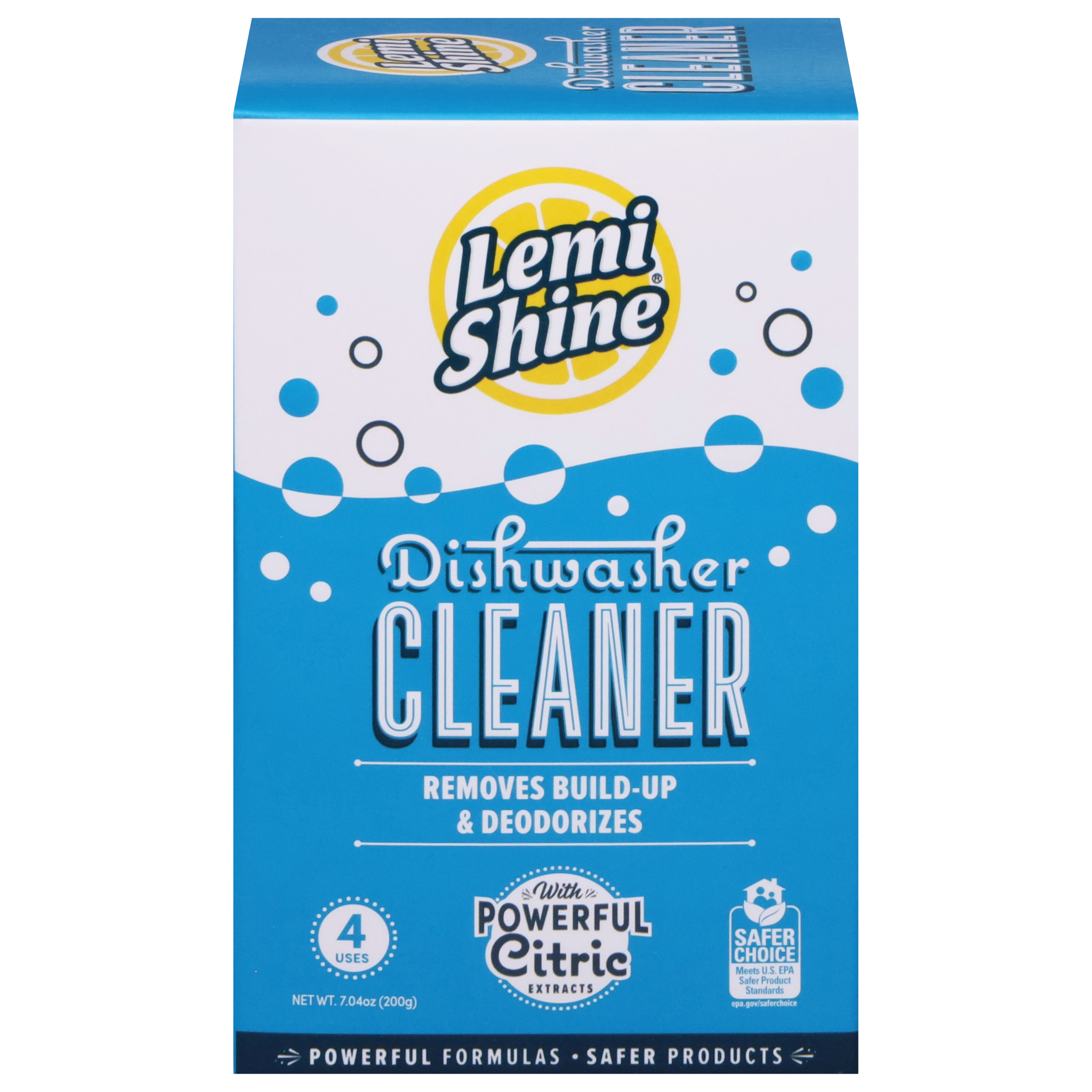 Lemi Shine Dishwasher Cleaner with Powerful Citric Extracts