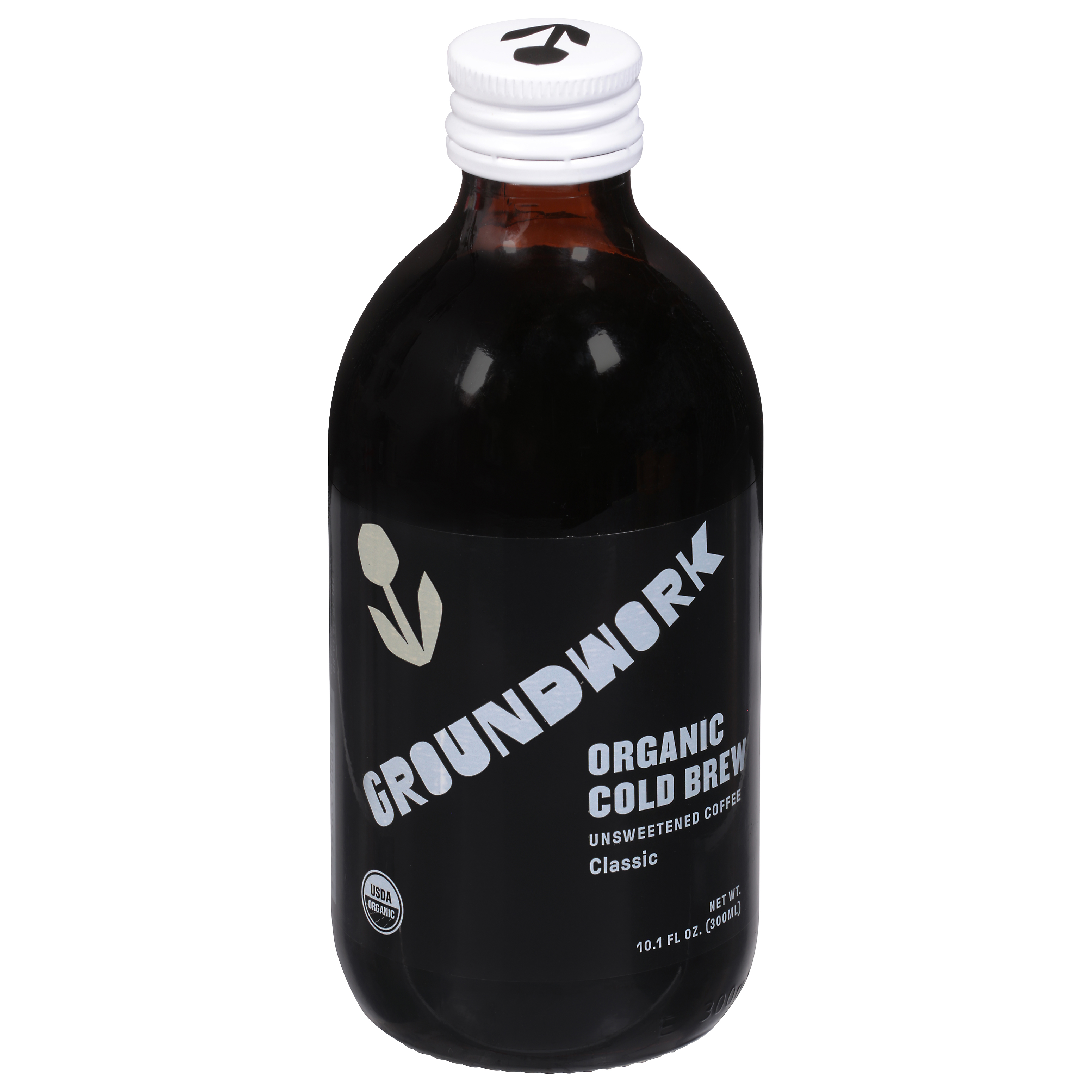 Groundwork Organic Cold Brew Classic Unsweetened Classic Coffee