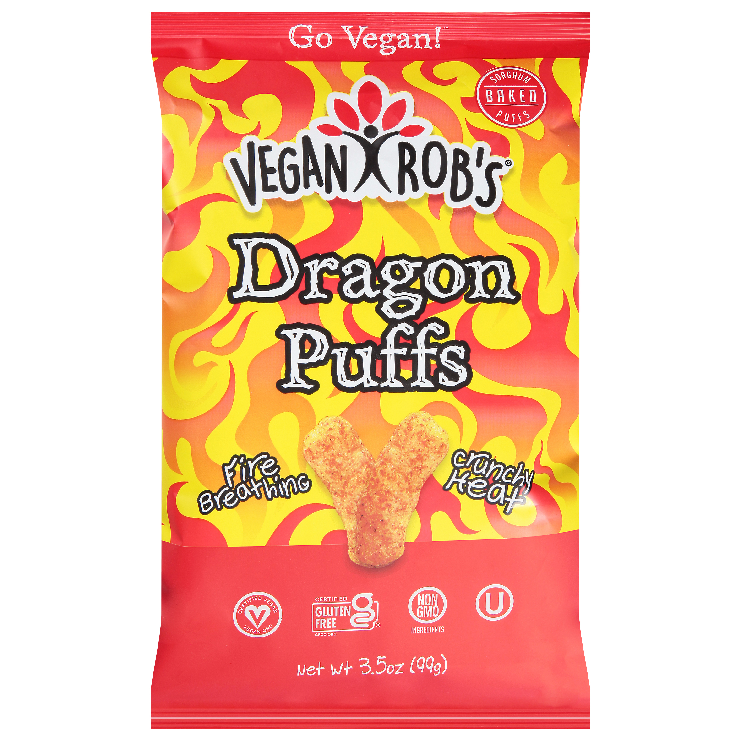 Vegan Rob's Sorghum Baked Dragon Puffs