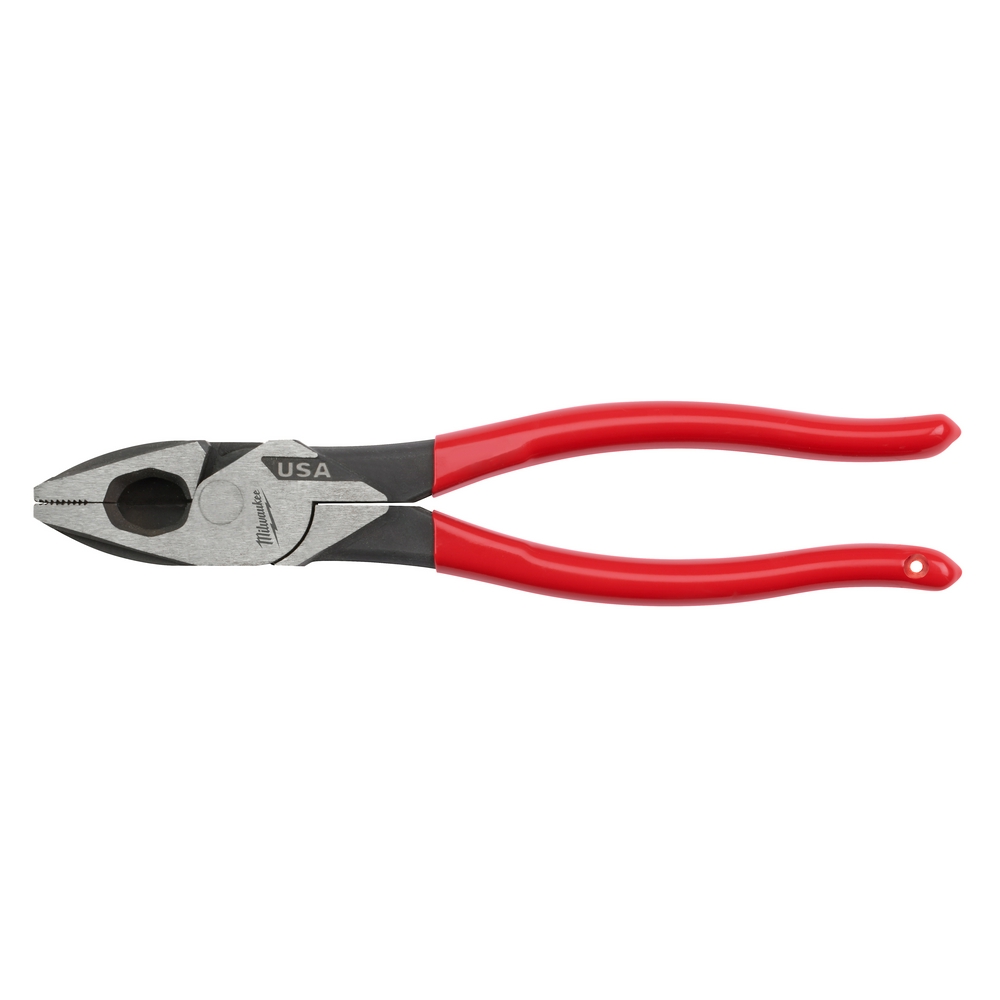 9" Linemans Dipped Grip Plier USA