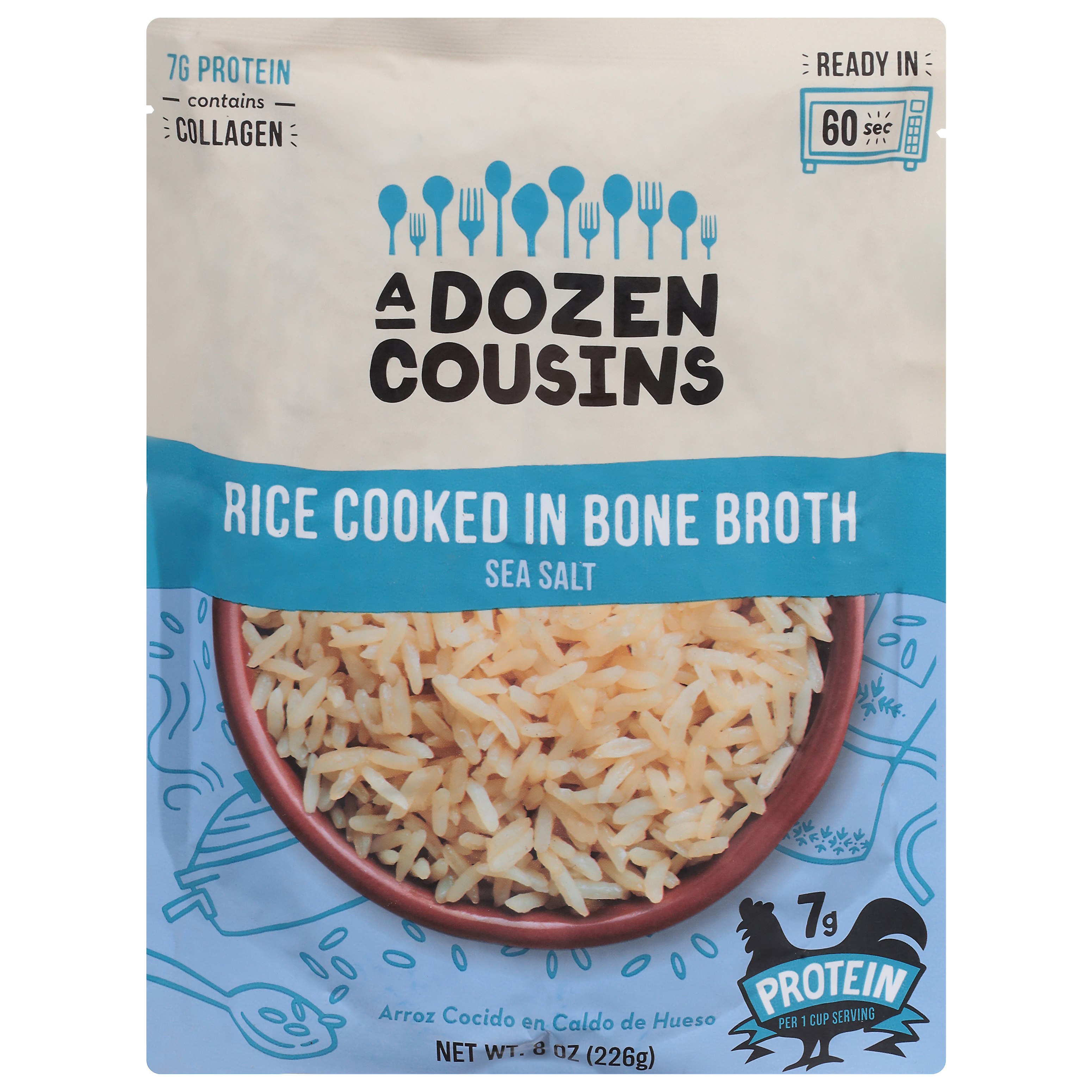 A Dozen Cousins Sea Salt Rice Cooked in Bone Broth