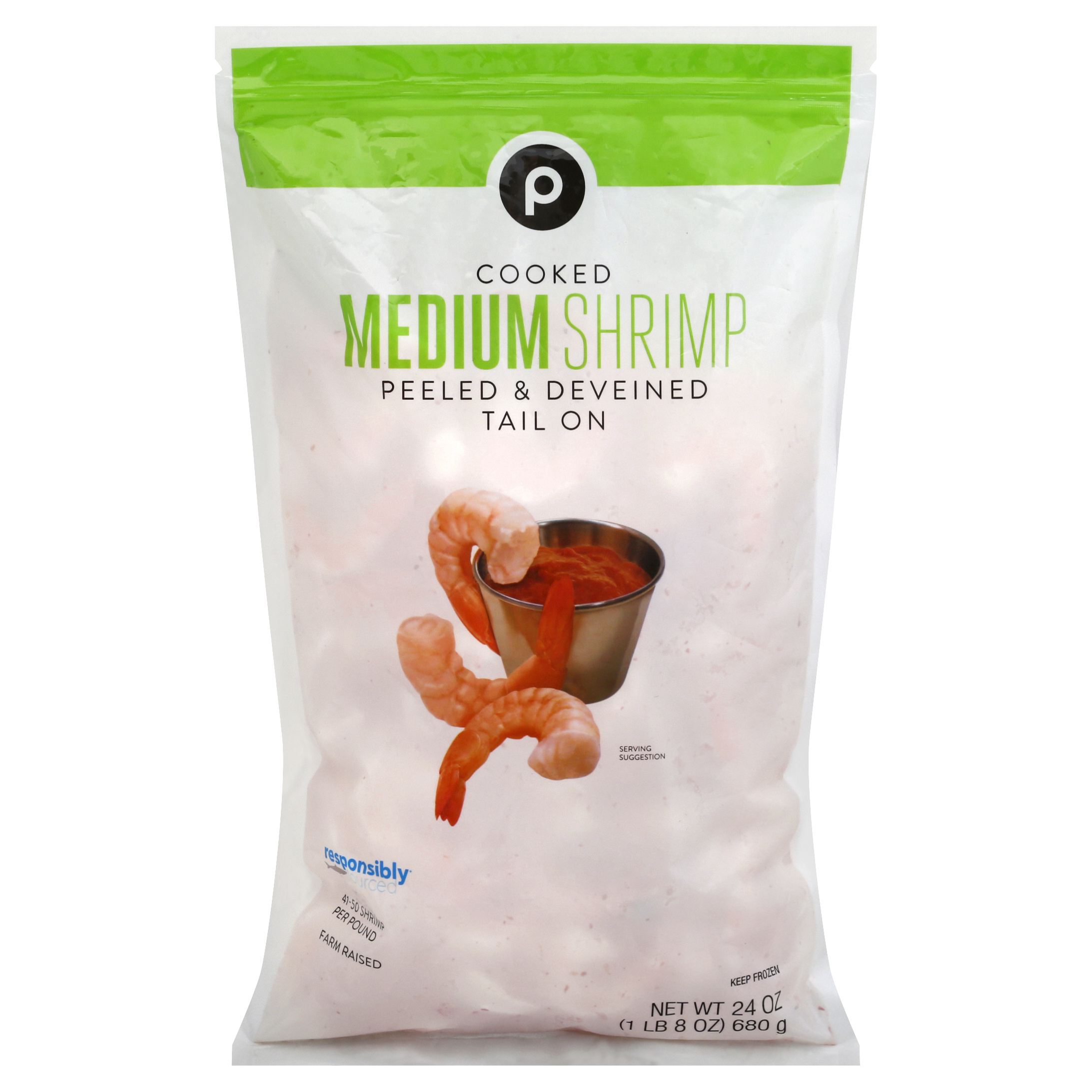 Publix Cooked Medium Shrimp 24 oz BAG