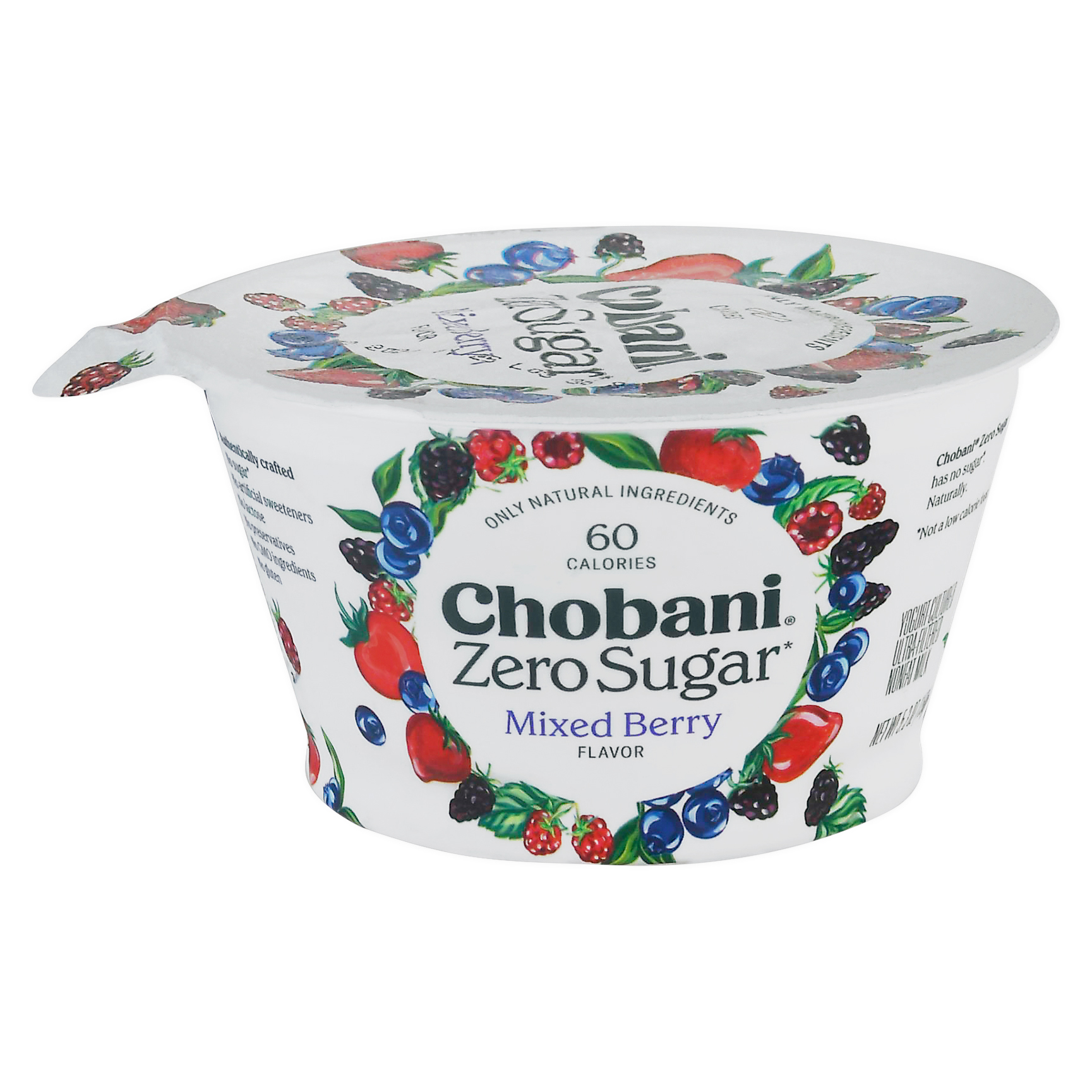 Chobani Zero Sugar Mixed Flavor Yogurt