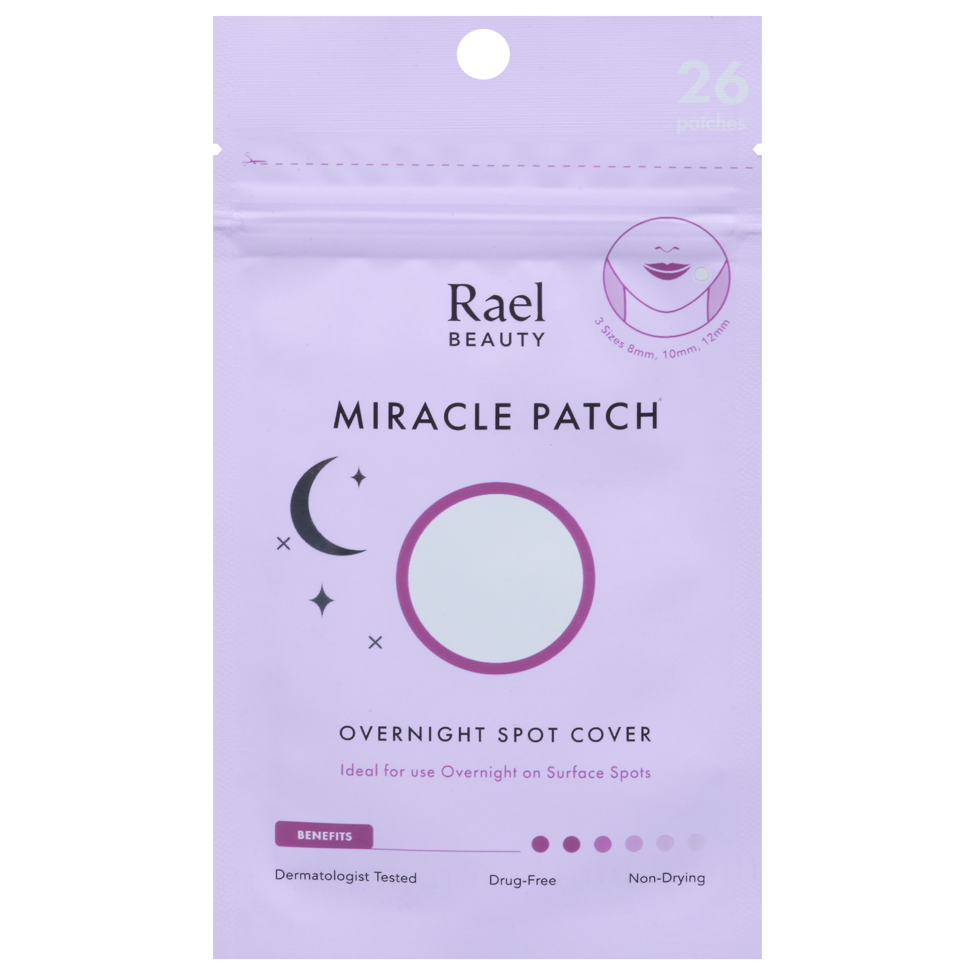 Rael Beauty Overnight Spot Cover Miracle Patch