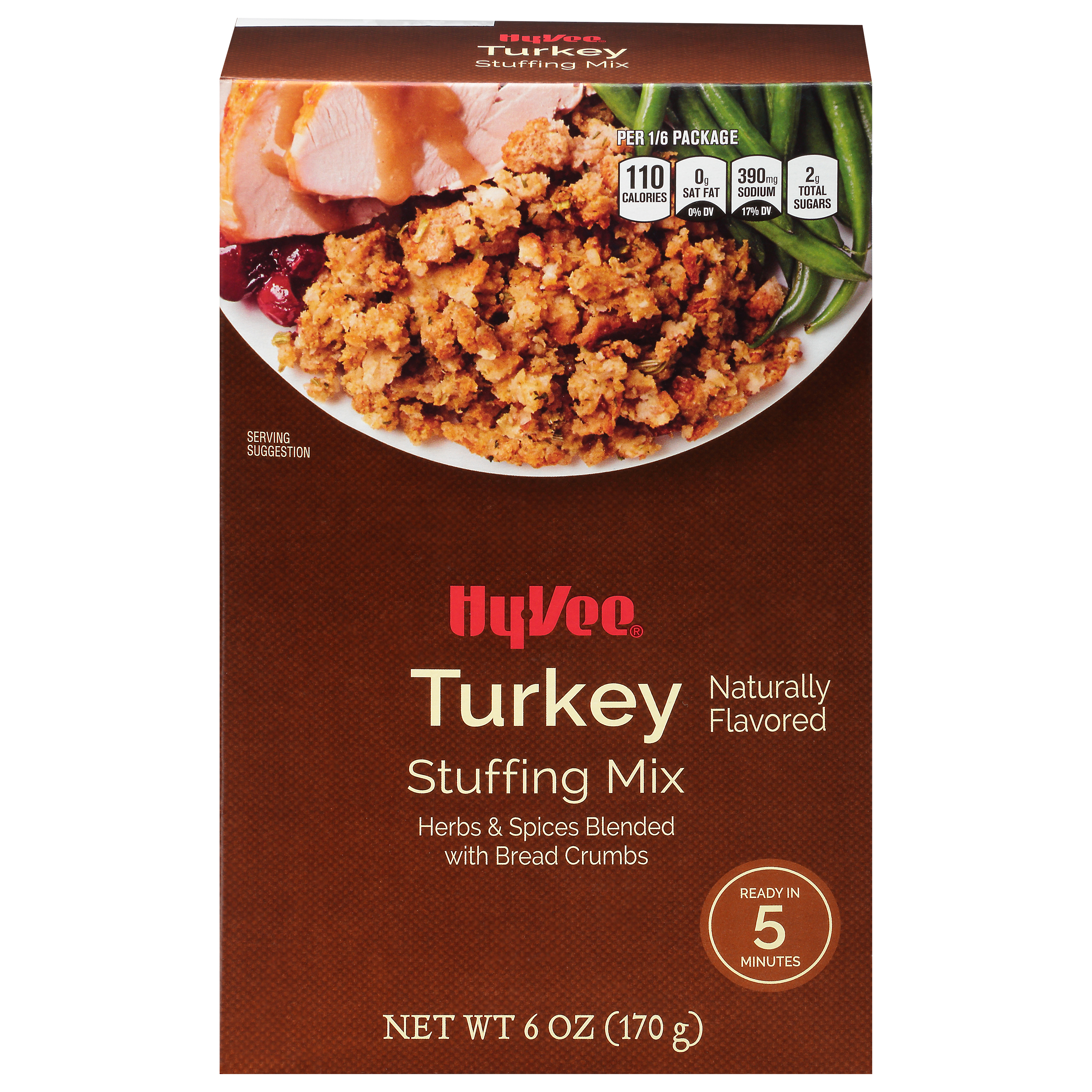 HyVee Turkey Stuffing Mix 6 oz