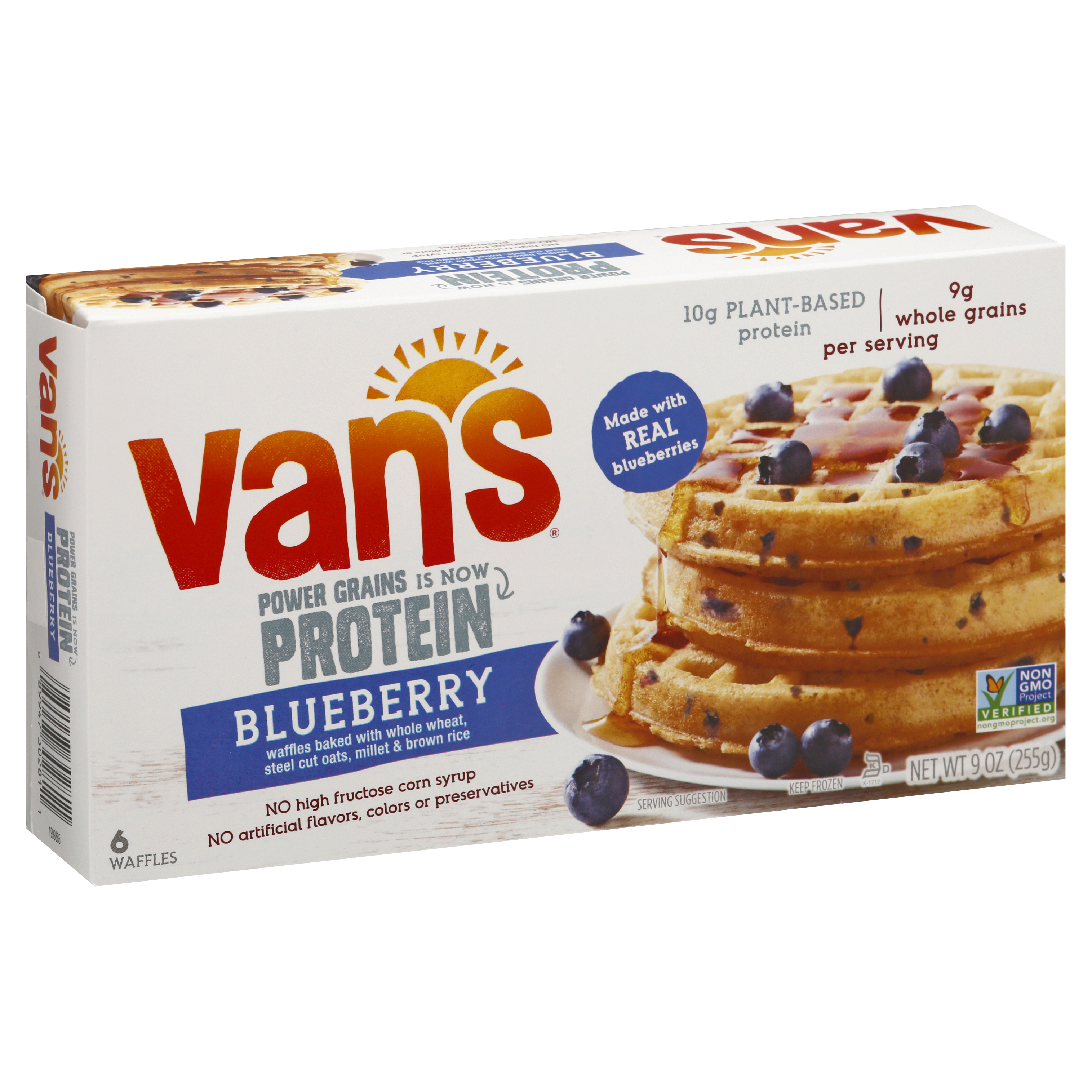 Van's Blueberry Waffles