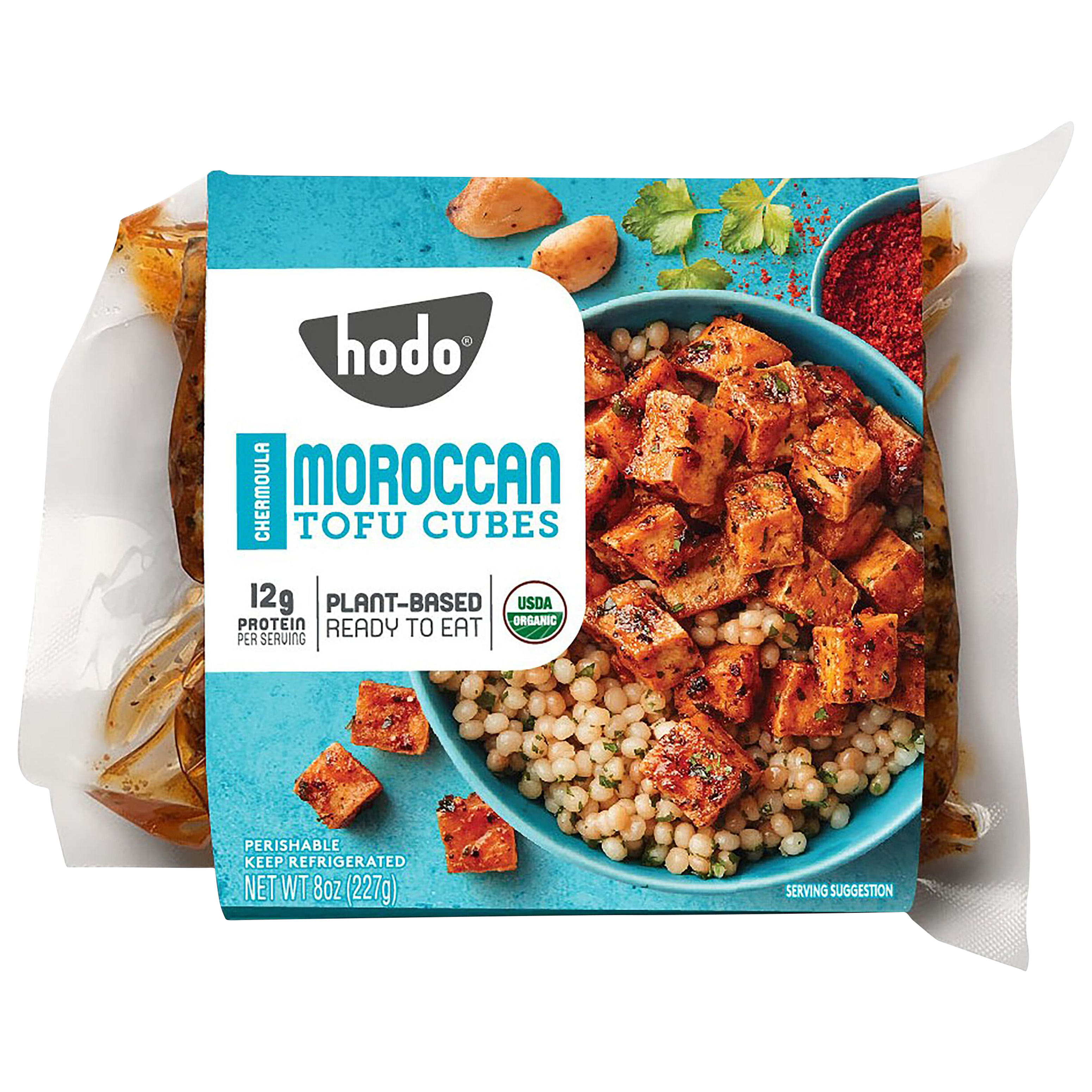 Hodo Moroccan Chermoula Tofu Cubes