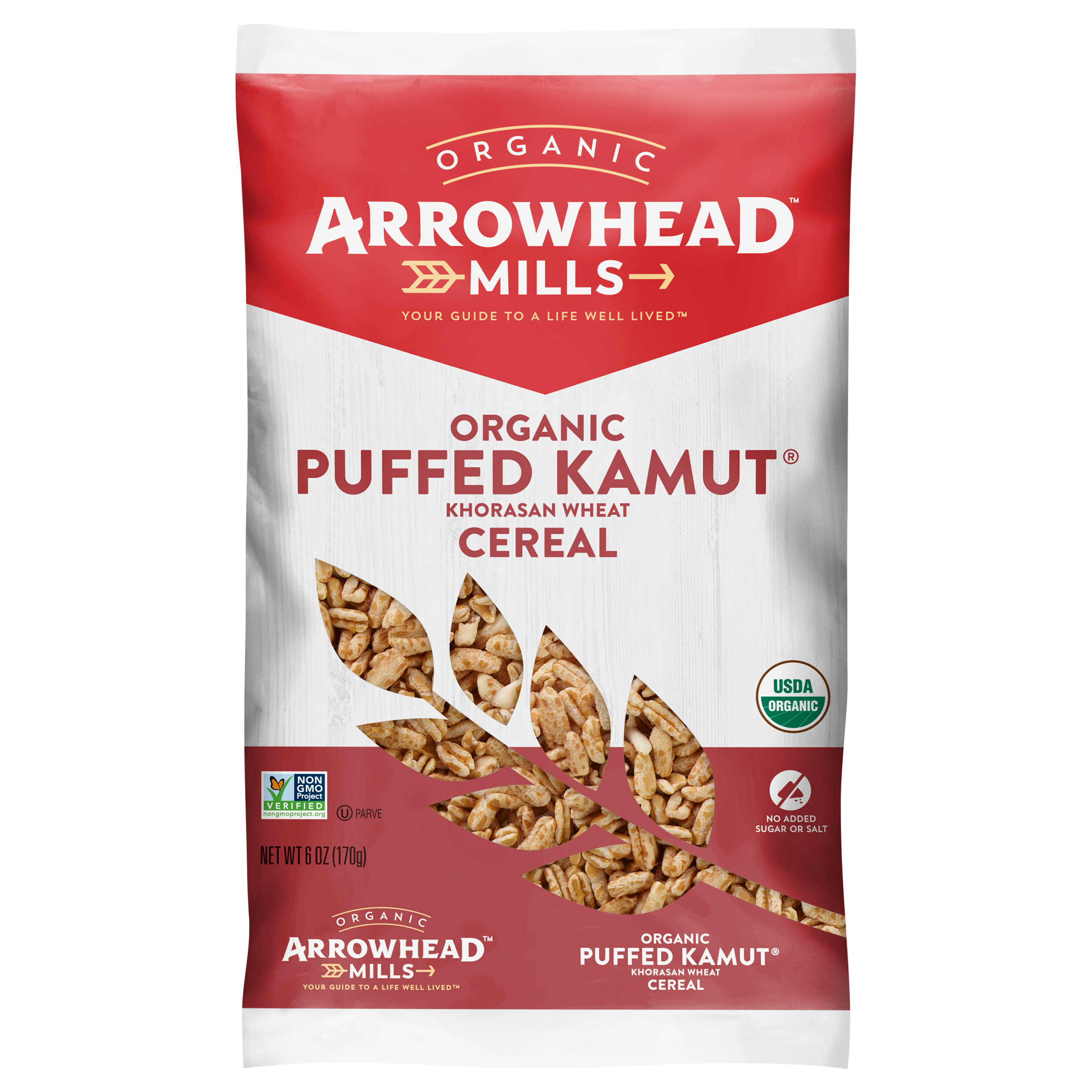 Arrowhead Mills Organic Puffed Kamut Cereal,