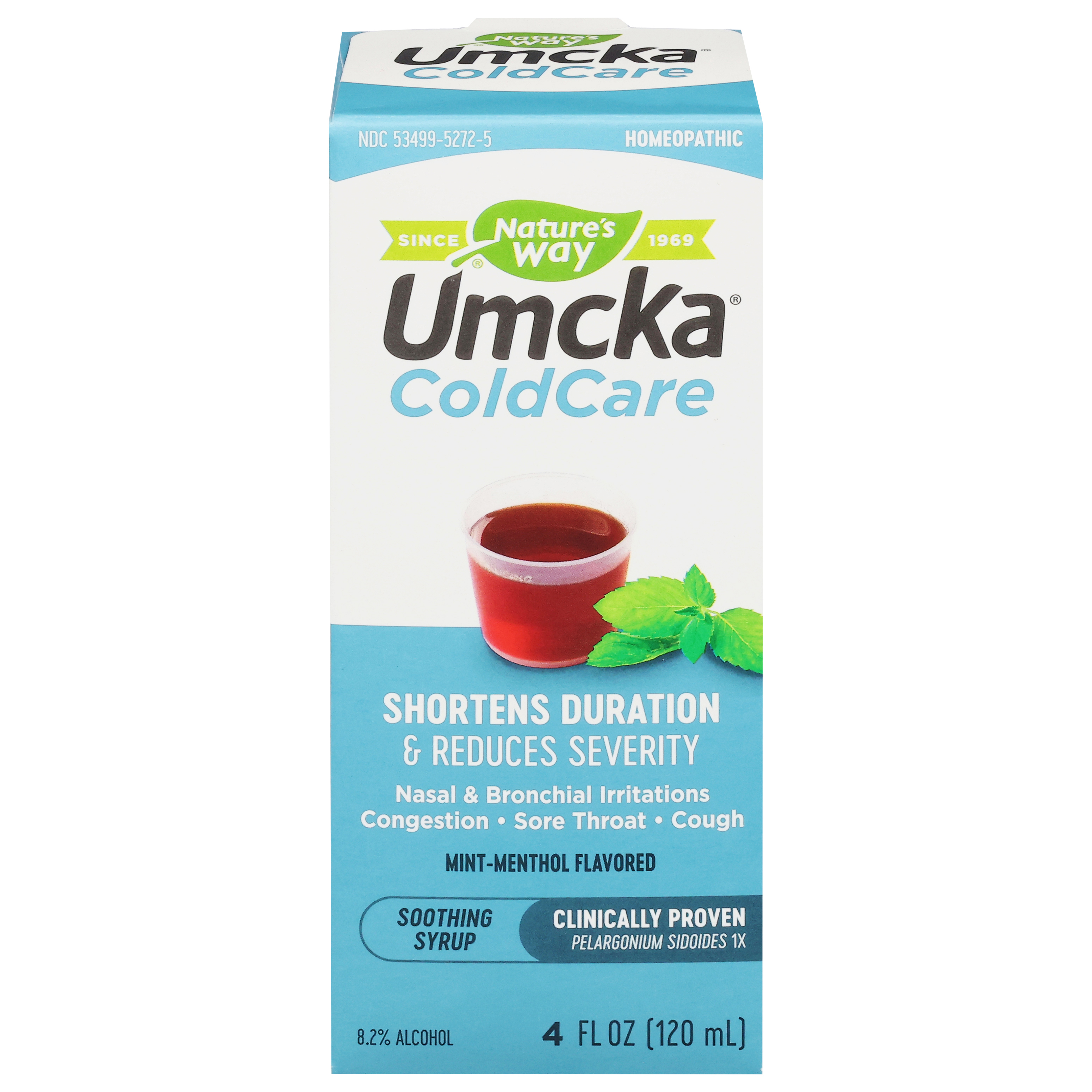 Nature's Way Umcka Mint-Menthol Flavored ColdCare