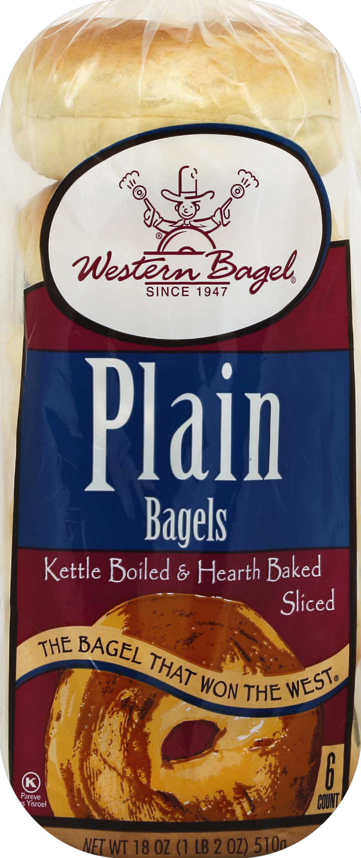 Western Bagel Bagels 6 ea Bulk Case 12