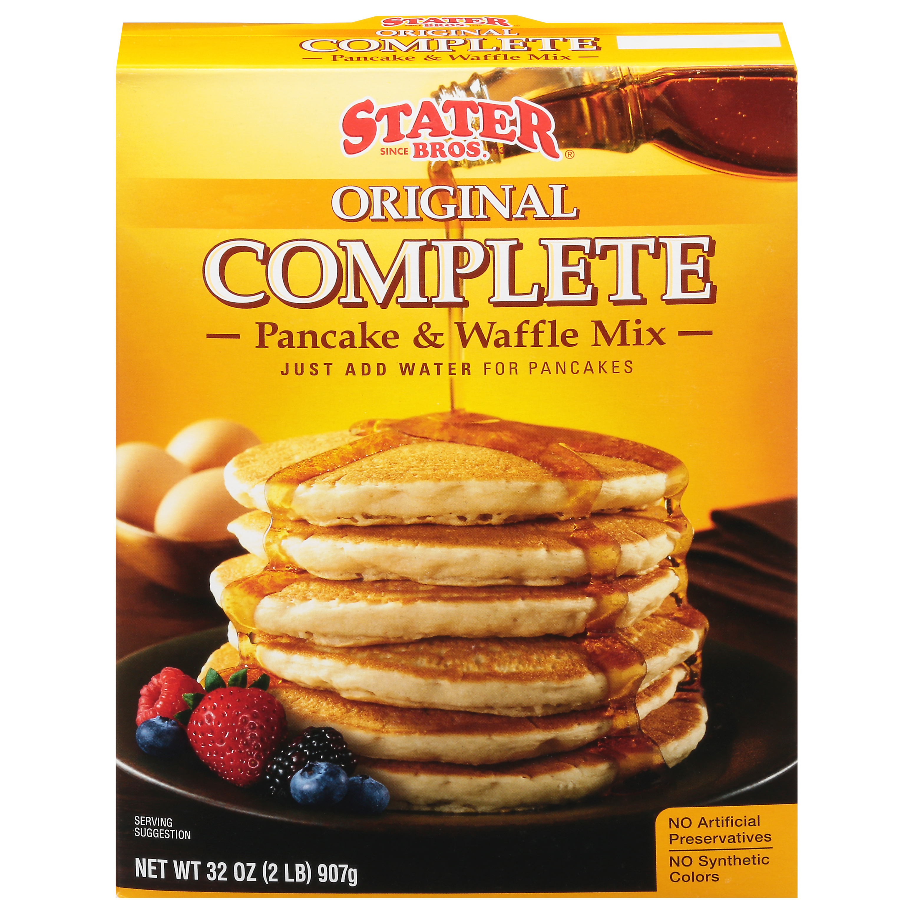 Stater Bros. Complete Original Pancake & Waffle Mix 32 oz