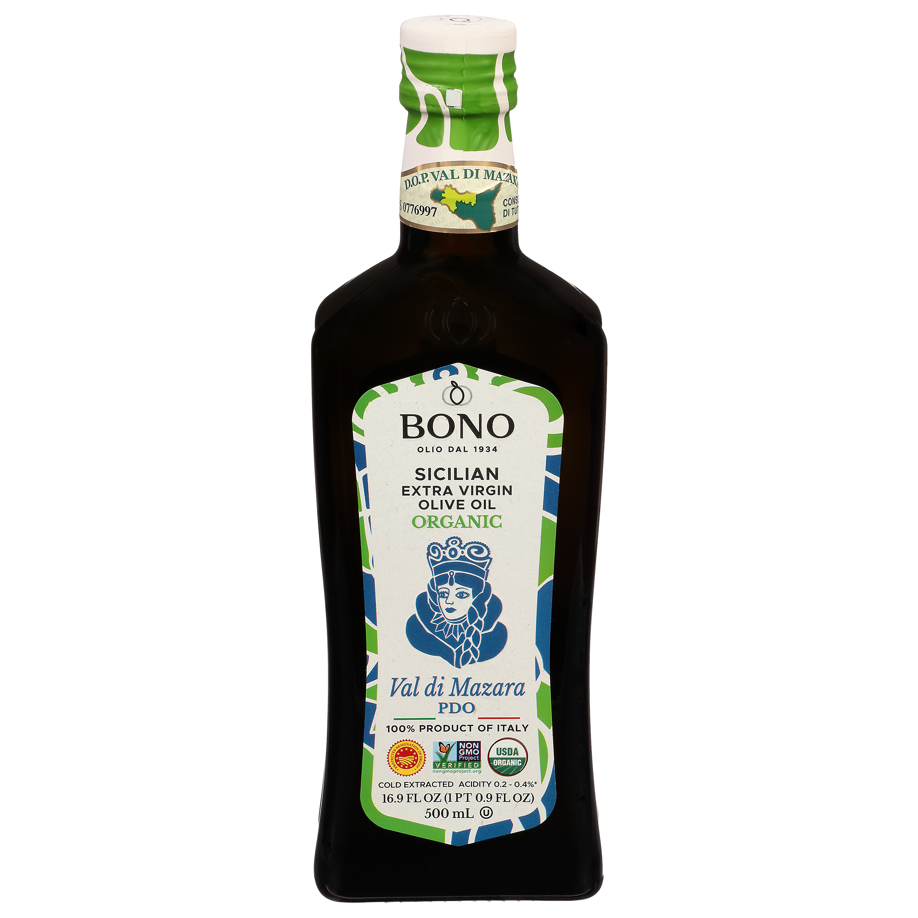Bono Sicilian Extra Virgin Organic Olive Oil