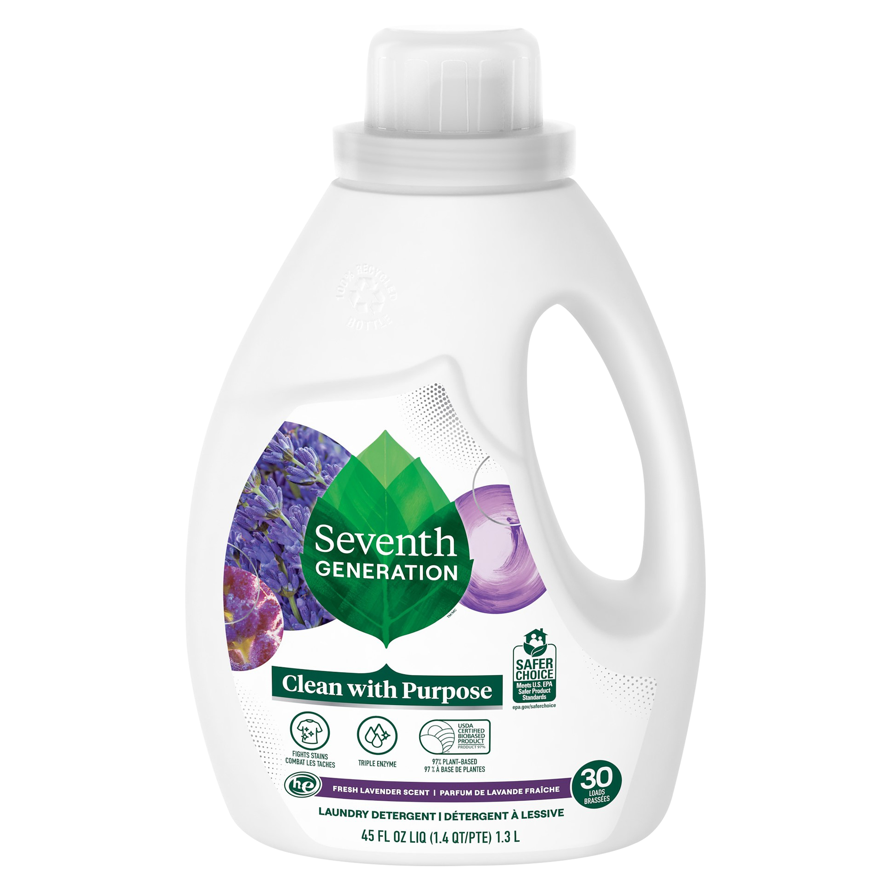 Seventh Generation Liquid Laundry Detergent Lavender