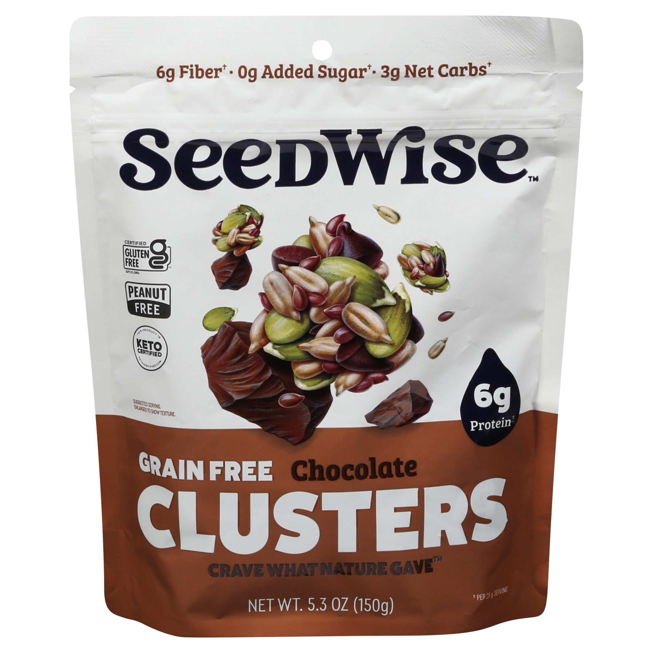 SeedWise Grain Free Chocolate Clusters