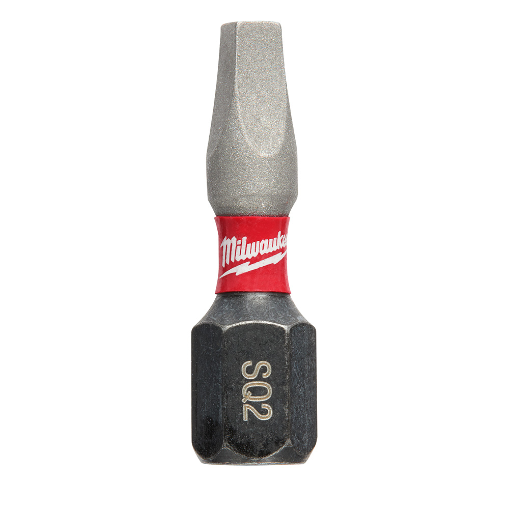 SHOCKWAVE Impact Square Recess #2 Insert Bits 25PK