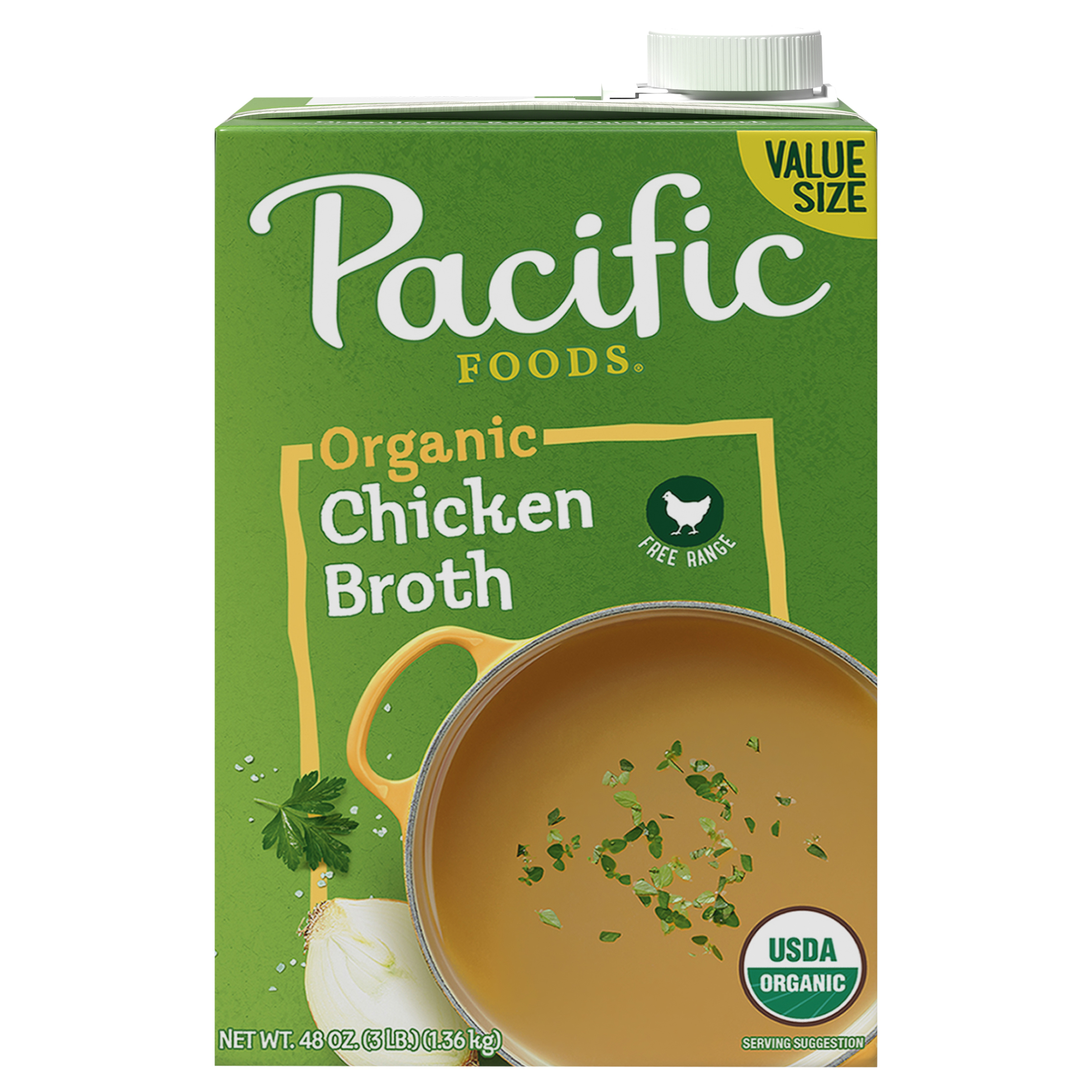 Pacific Foods Organic Chicken Broth Value Size