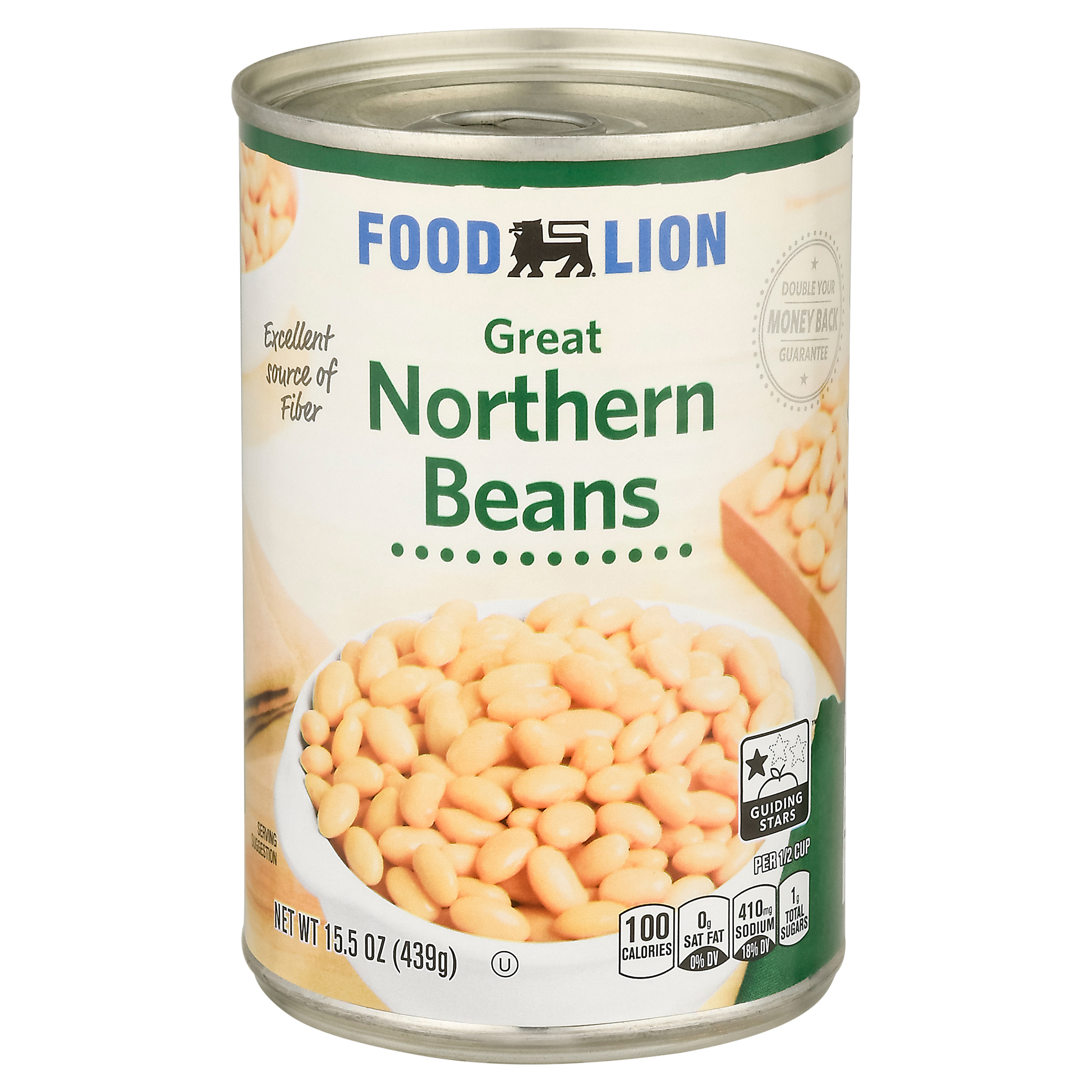 Food Lion Great Northern Beans 15.5 oz