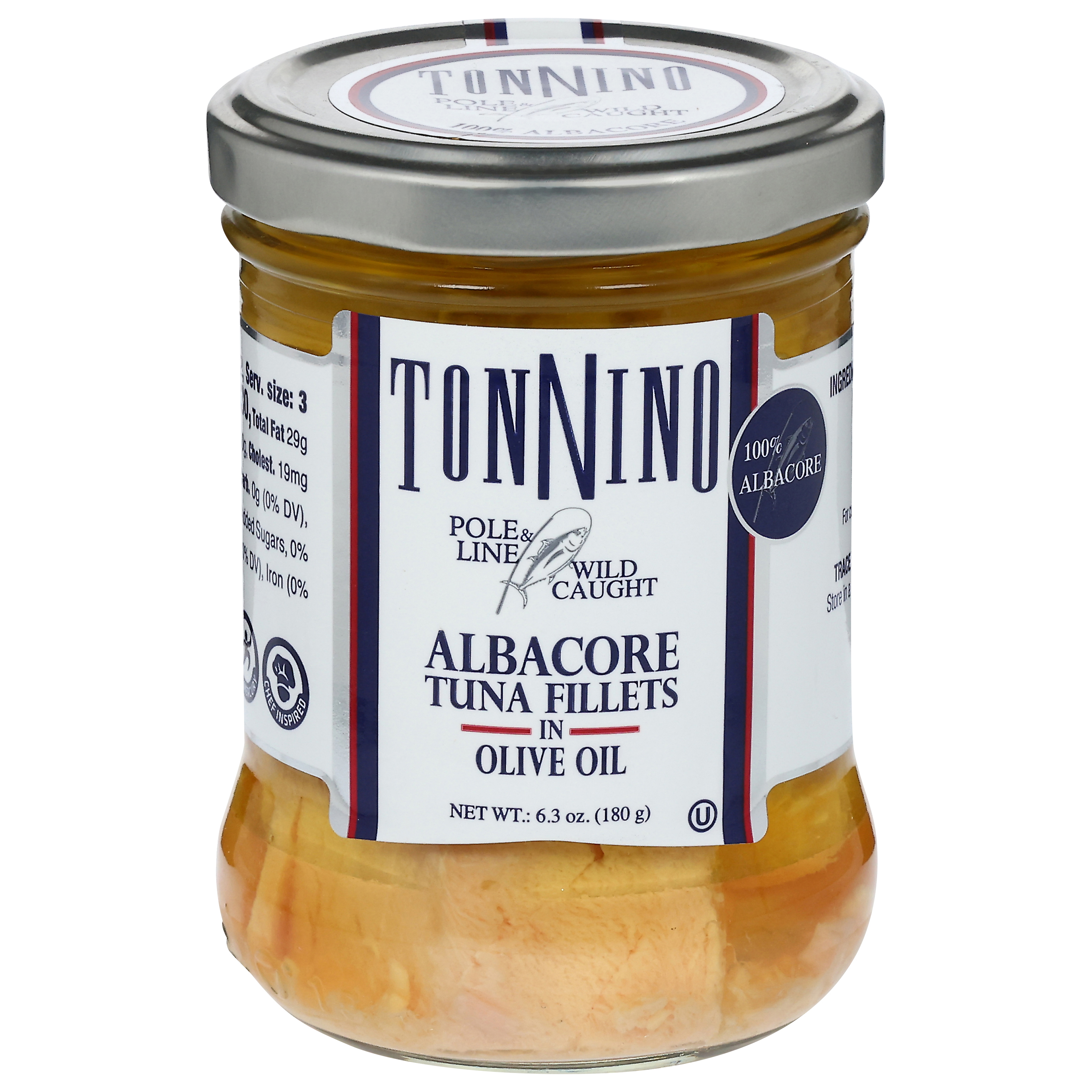 Tonnino Albacore Tuna Fillets in Olive Oil