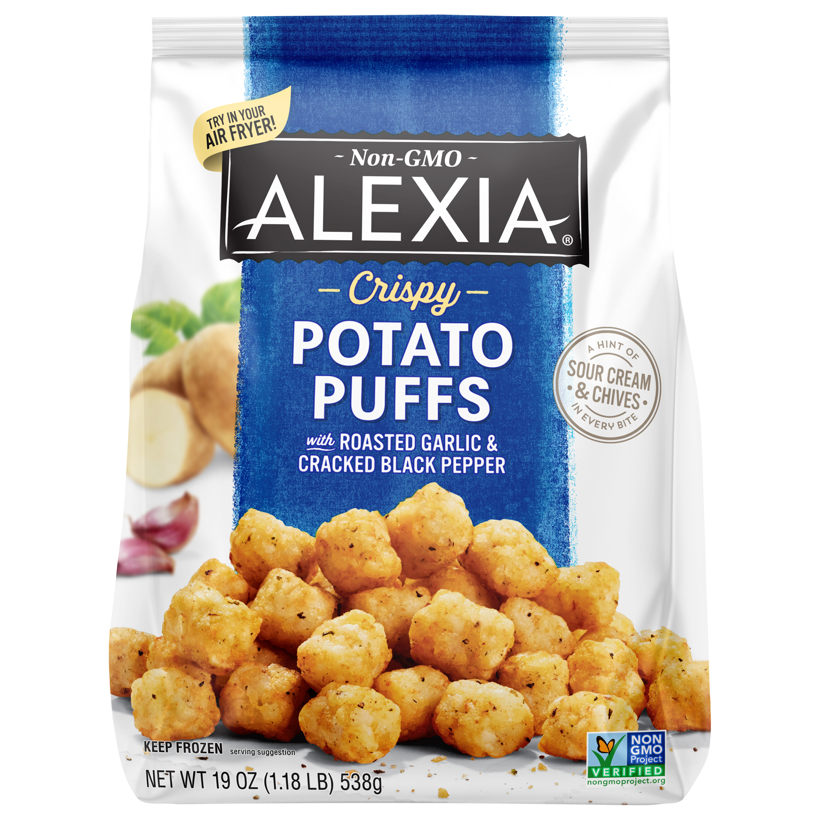 Alexia Crispy Seasoned Potato Puffs