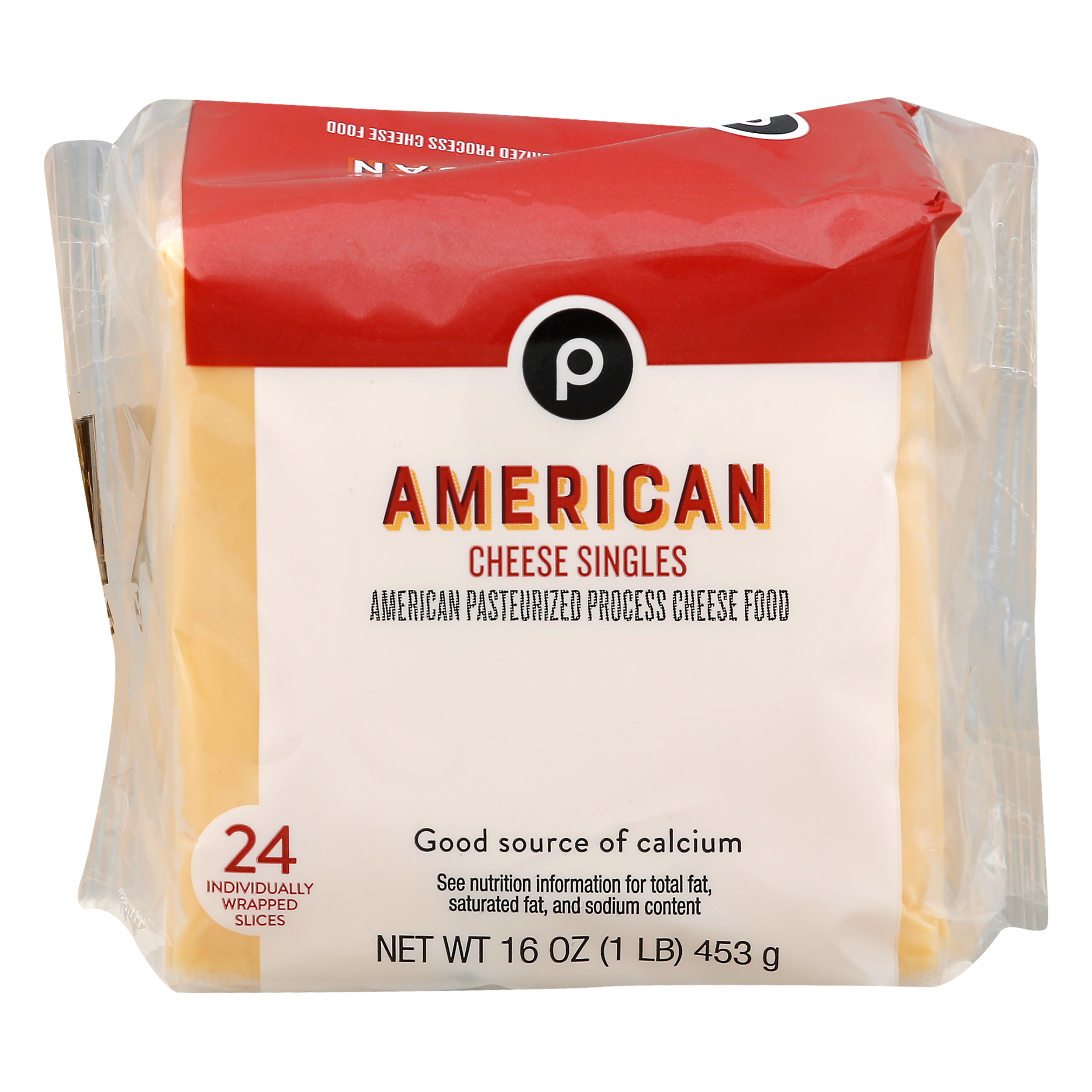 Publix American Cheese Singles 24.0 Ea WRAPPER