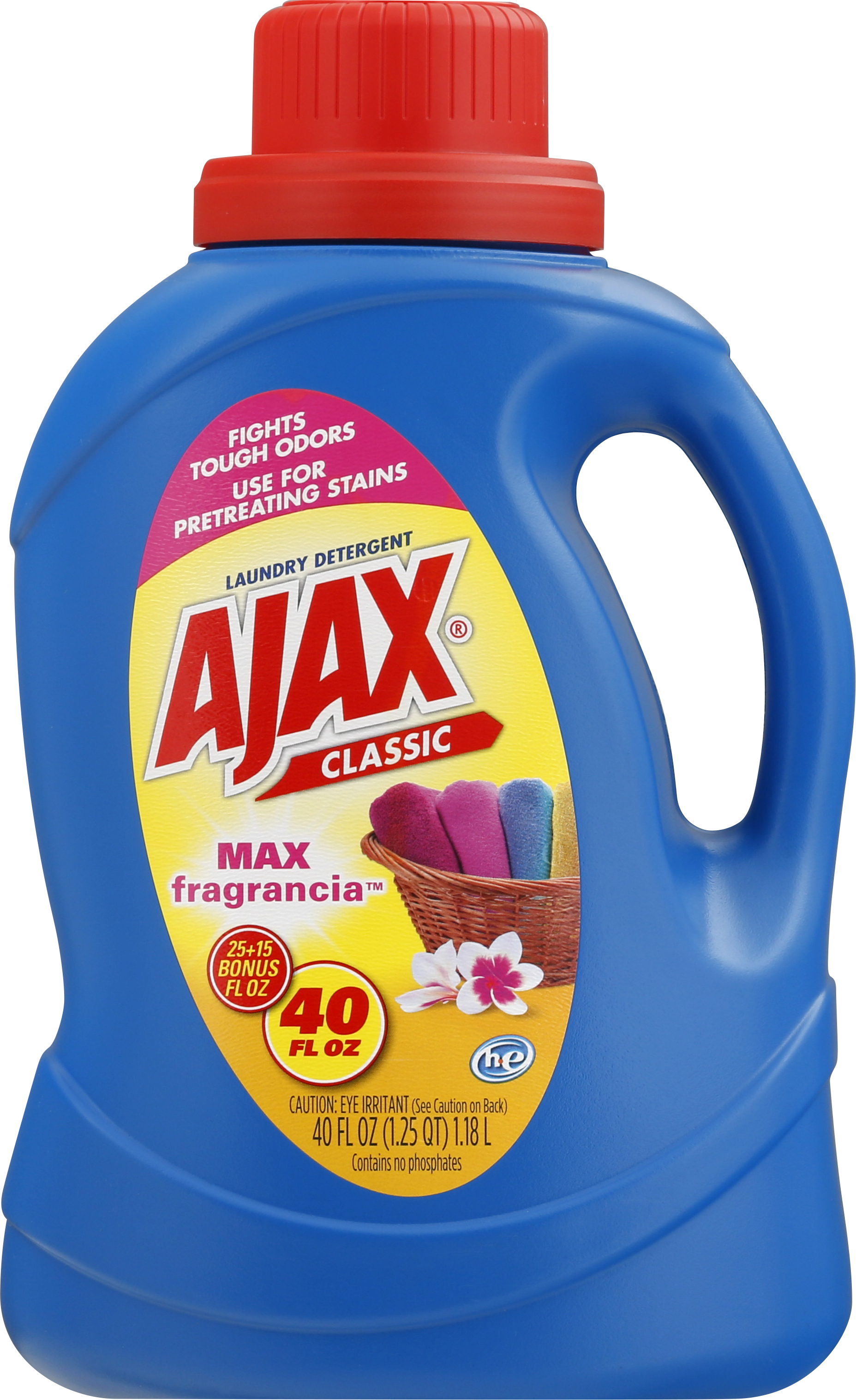 Ajax Classic Max Fragrancia Laundry Detergent 40 oz