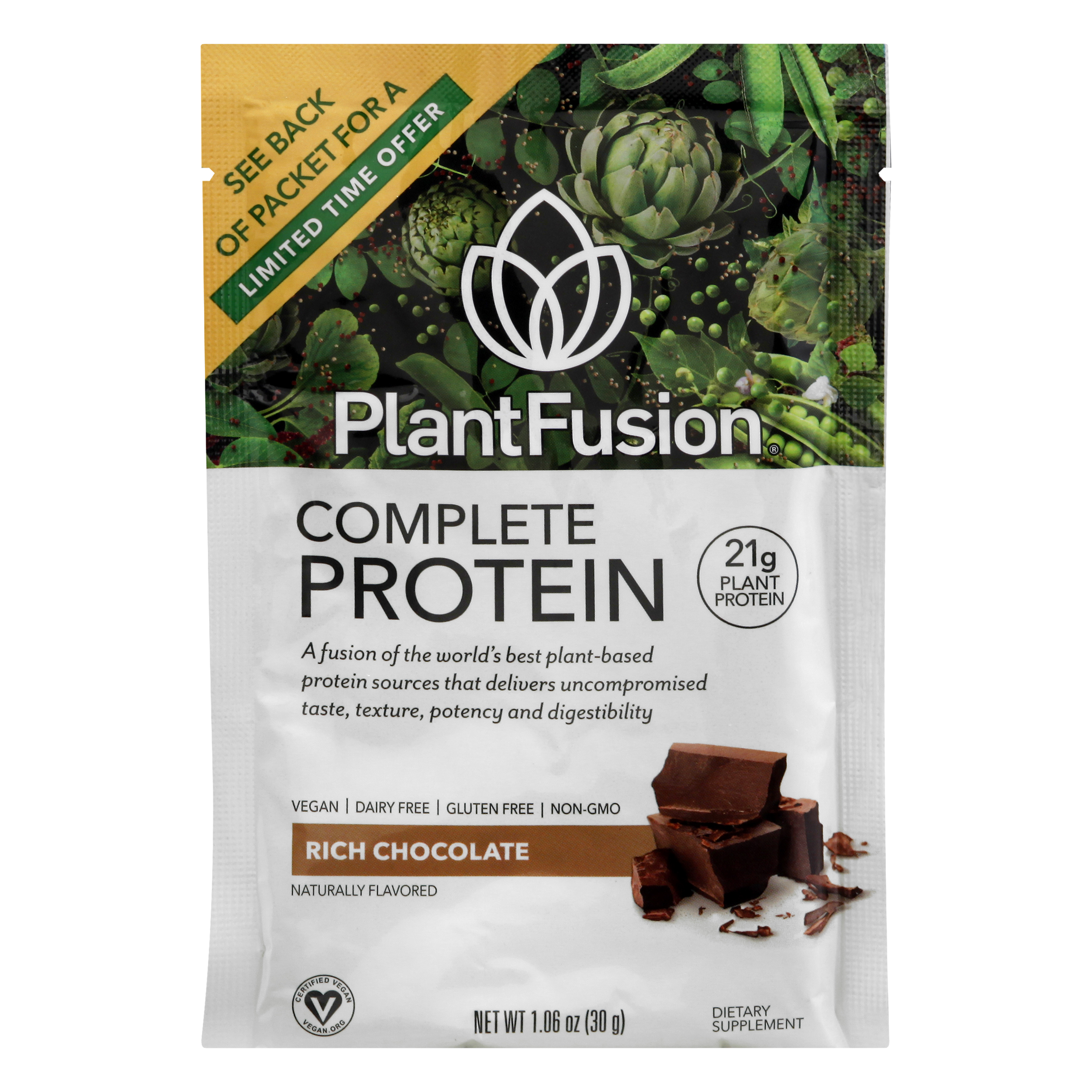 PlantFusion Rich Chocolate Complete Protein
