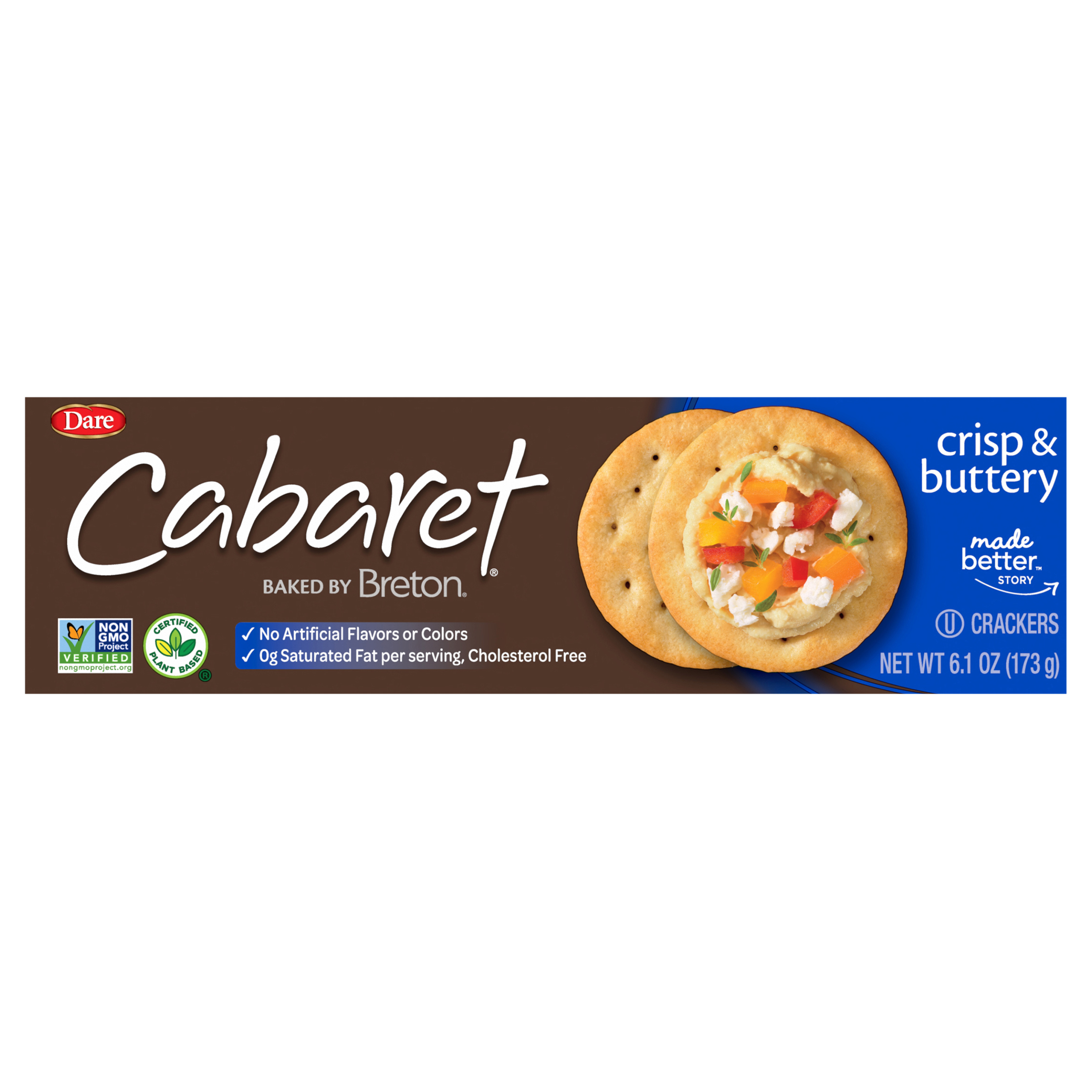 Dare Cabaret Crisp & Buttery Crackers