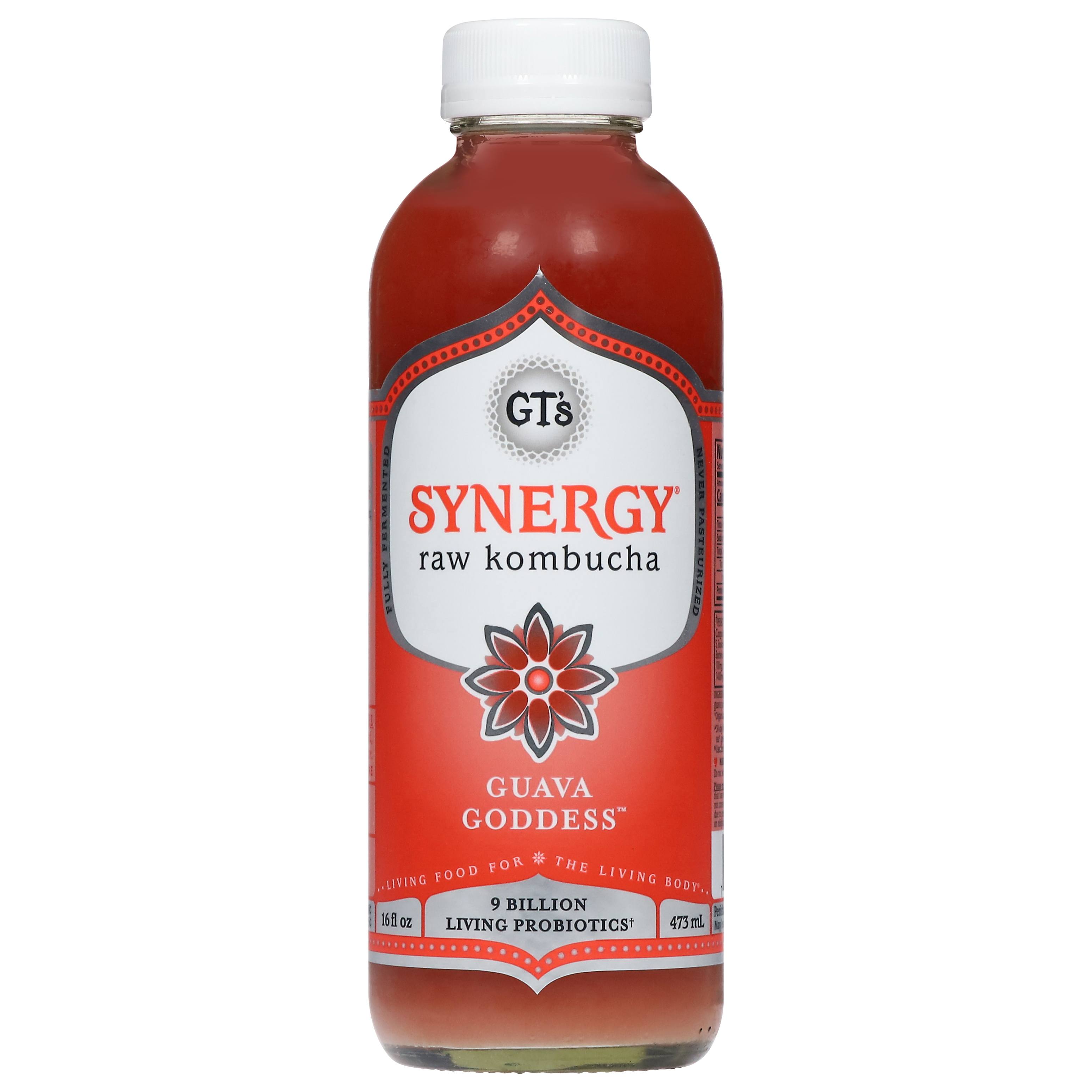 GT's Synergy Raw Guava Goddess Kombucha