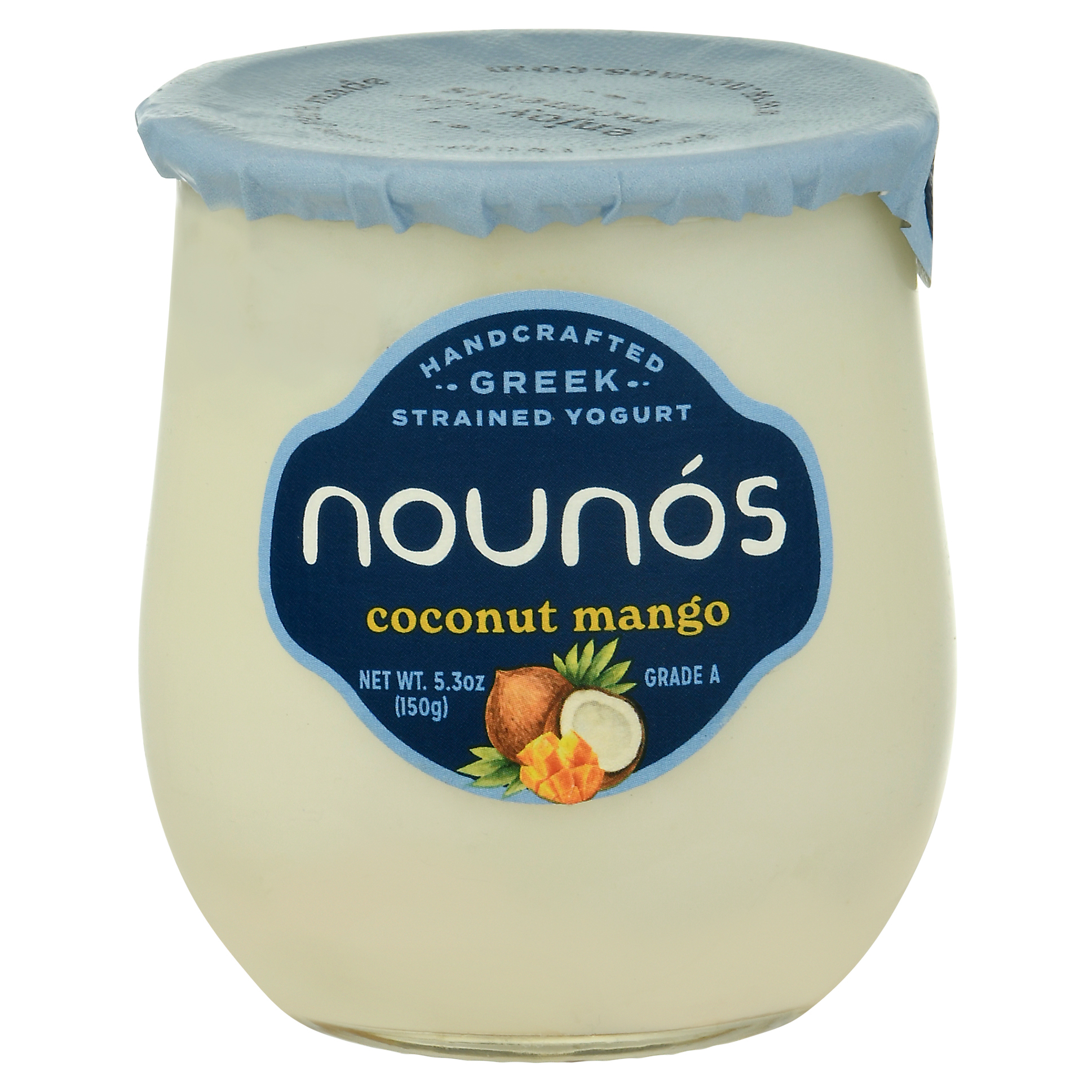 Nounos Strained Greek Coconut Mango Yogurt
