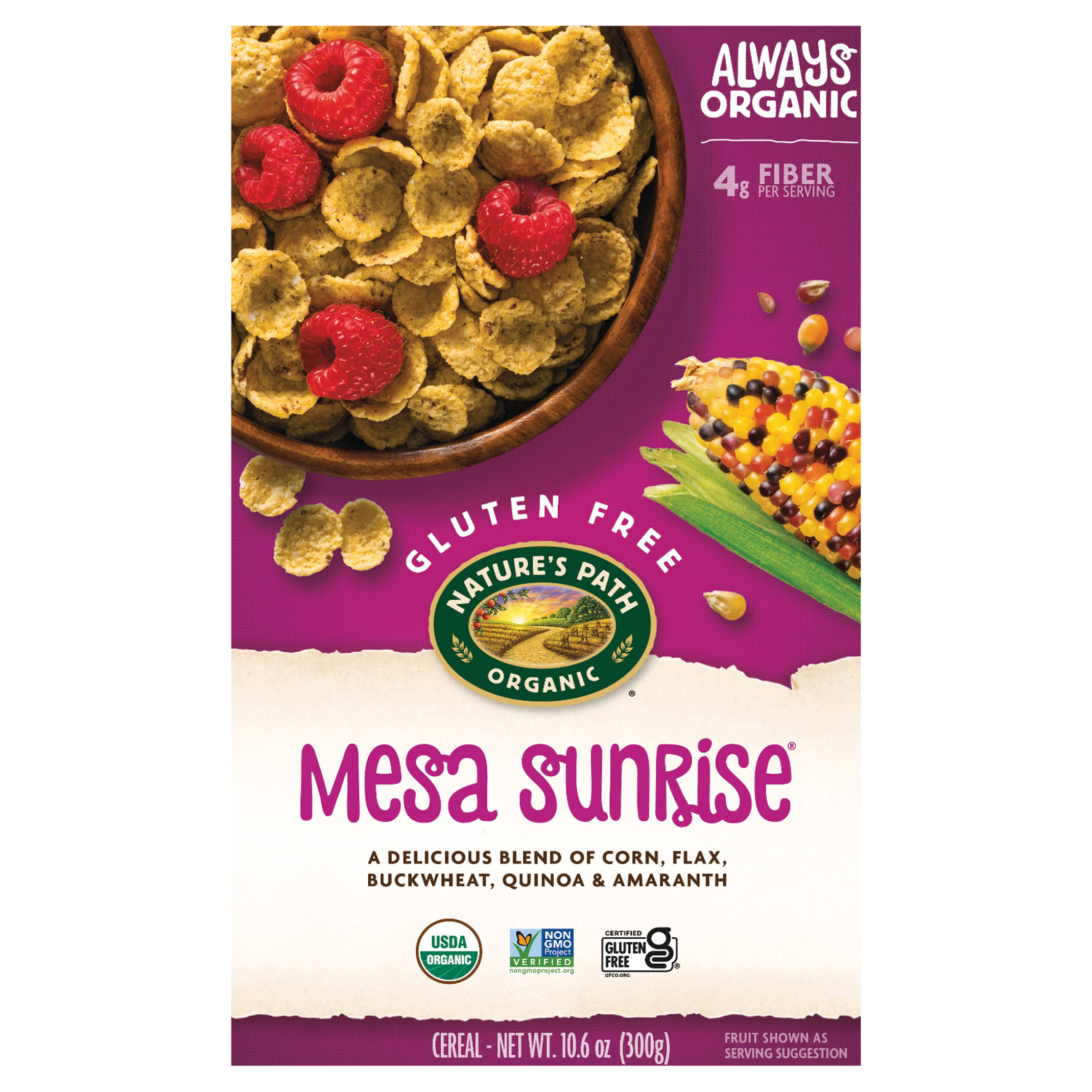 Nature's Path Organic Mesa Sunrise Cold Cereal 10oz Box