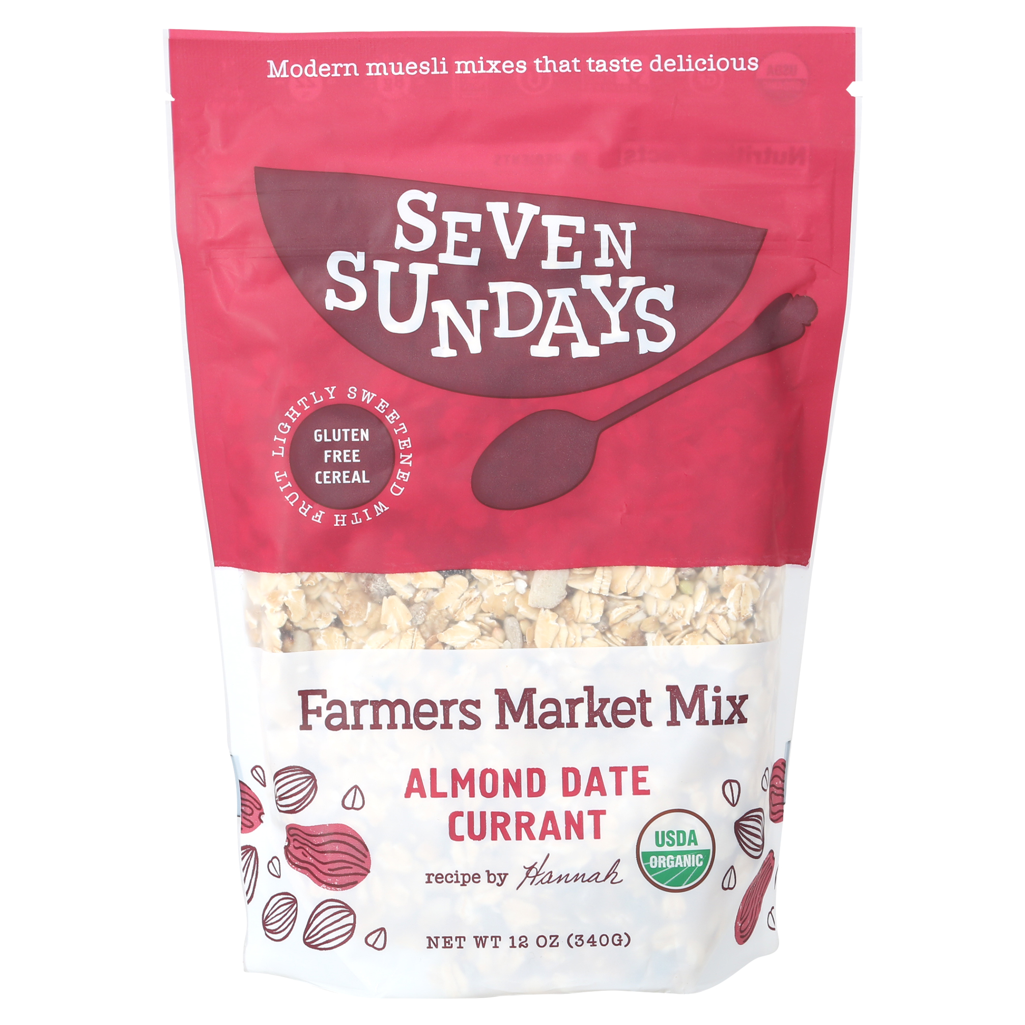 Seven Sundays Farmers Market Mix Almond Date Currant Cereal