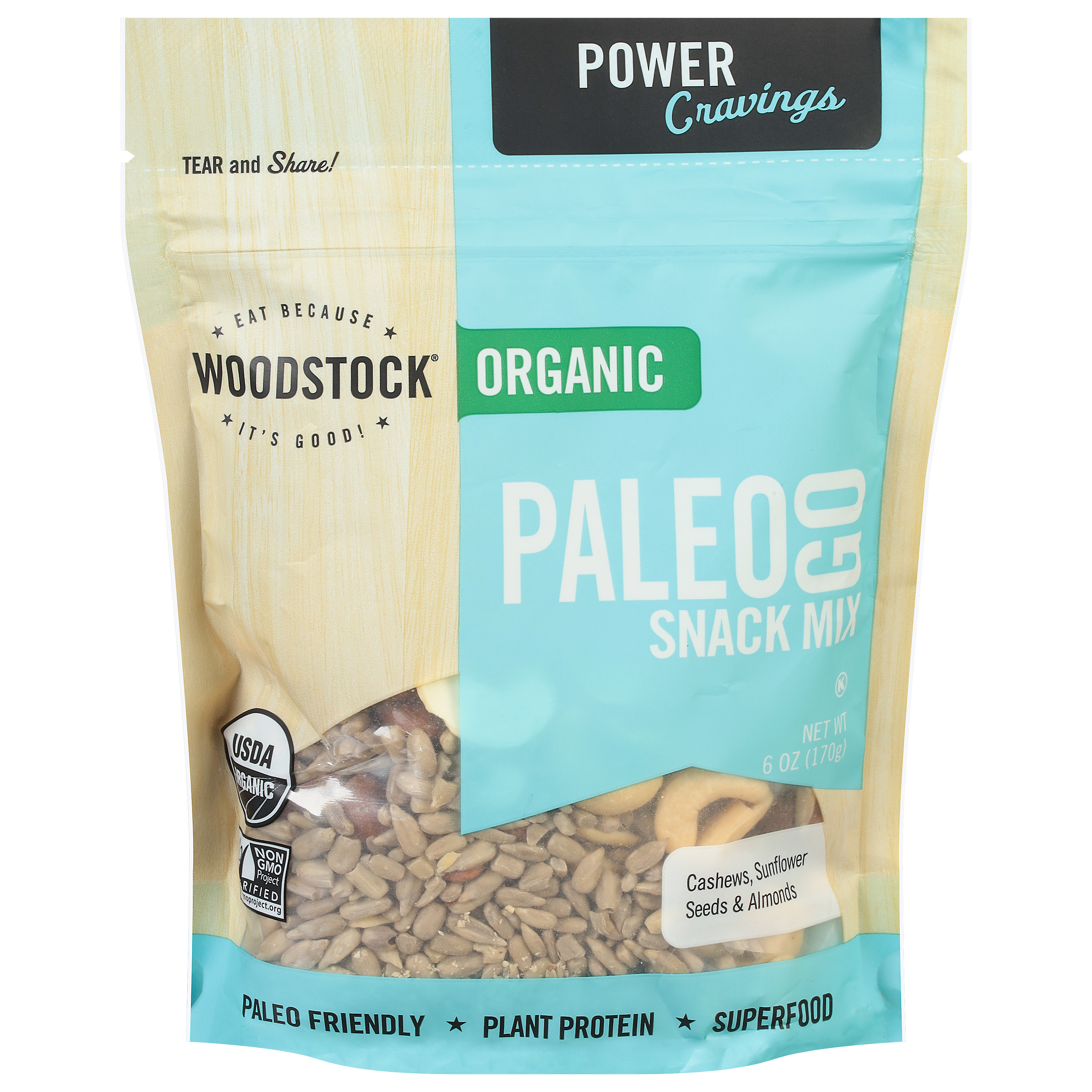 Woodstock Paleo Go Snack Mix