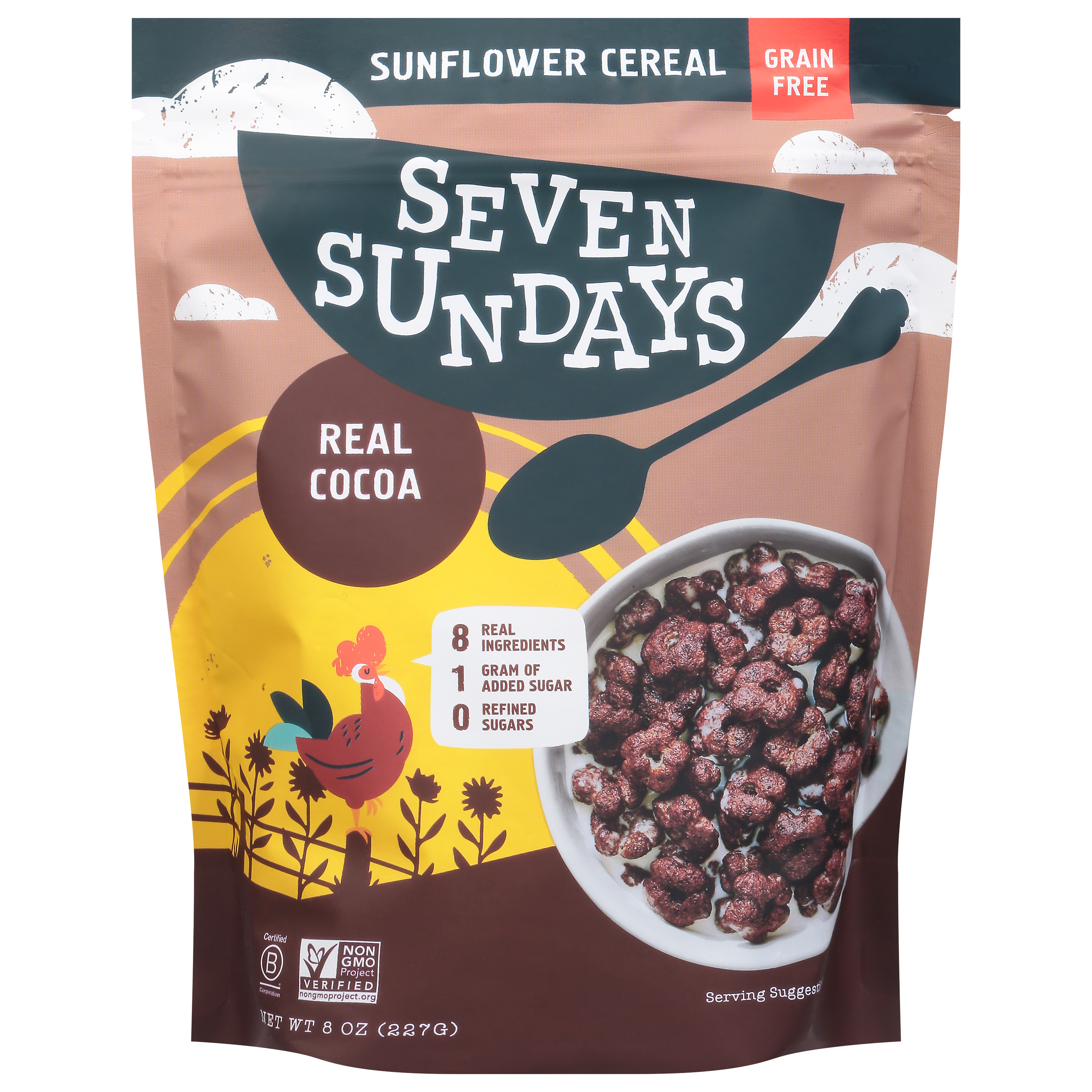 Seven Sundays Grain Free Real Cocoa Sunflower Cereal
