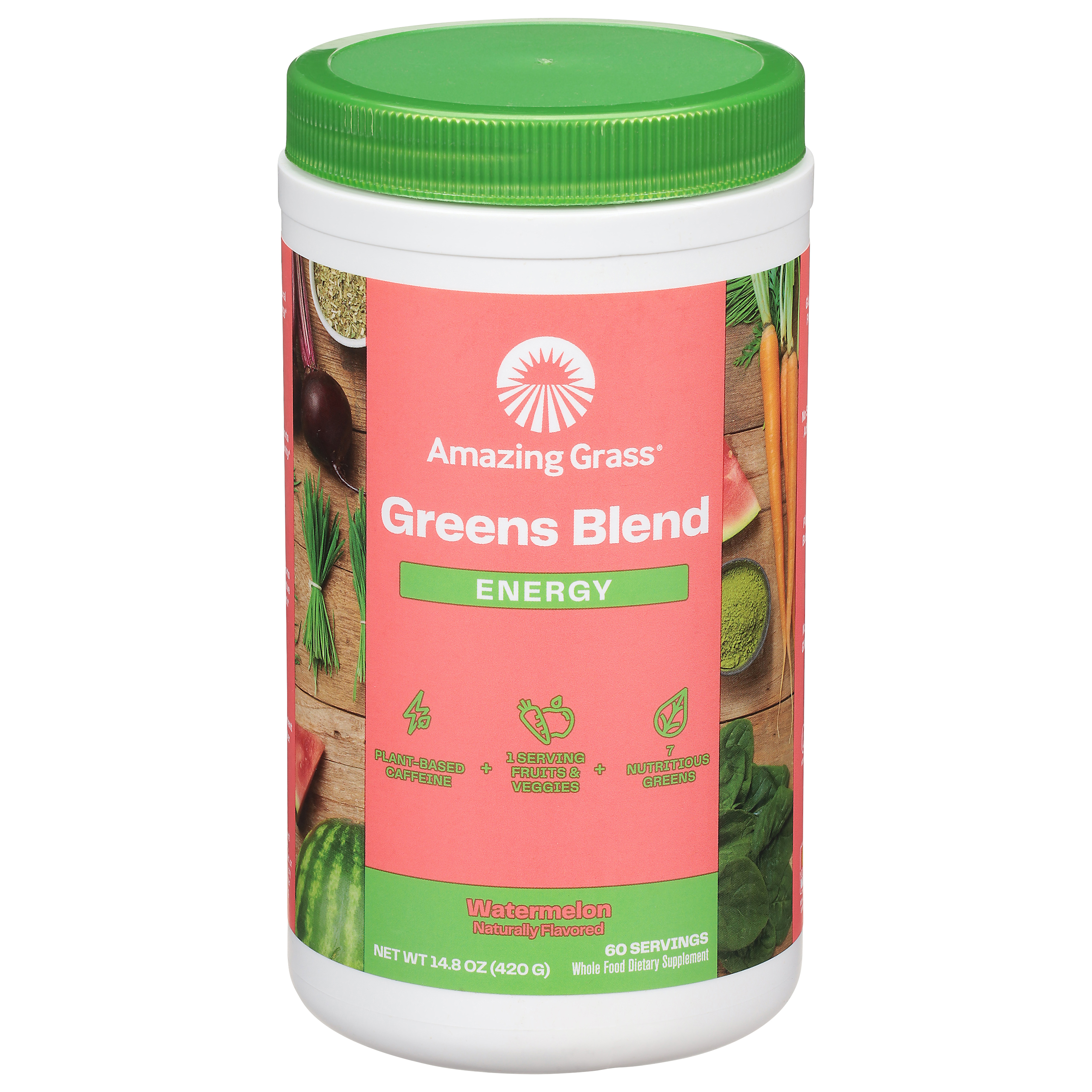 Amazing Grass Energy Watermelon Greens Blend