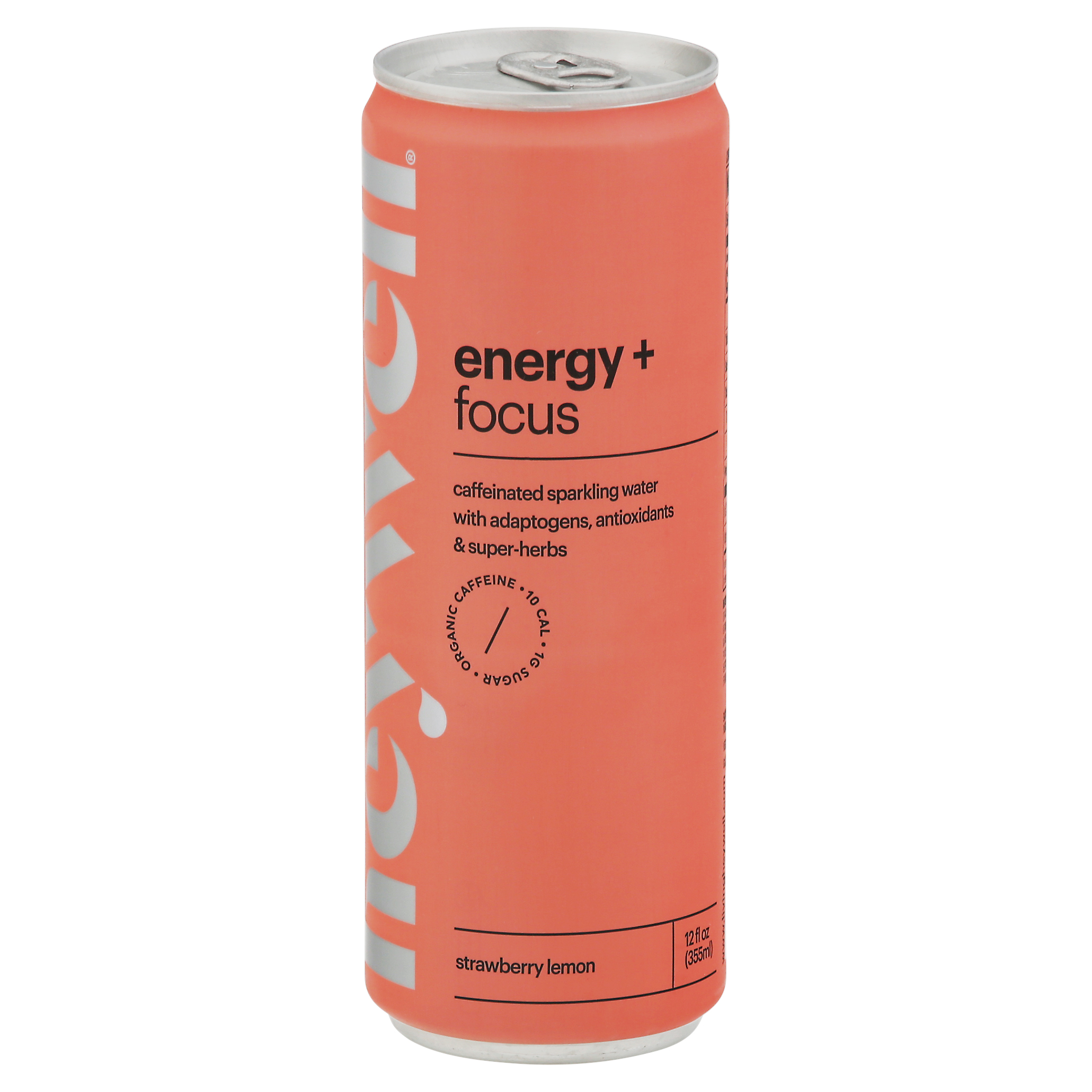 Heywell Energy + Focus Strawberry Lemon Sparkling Water