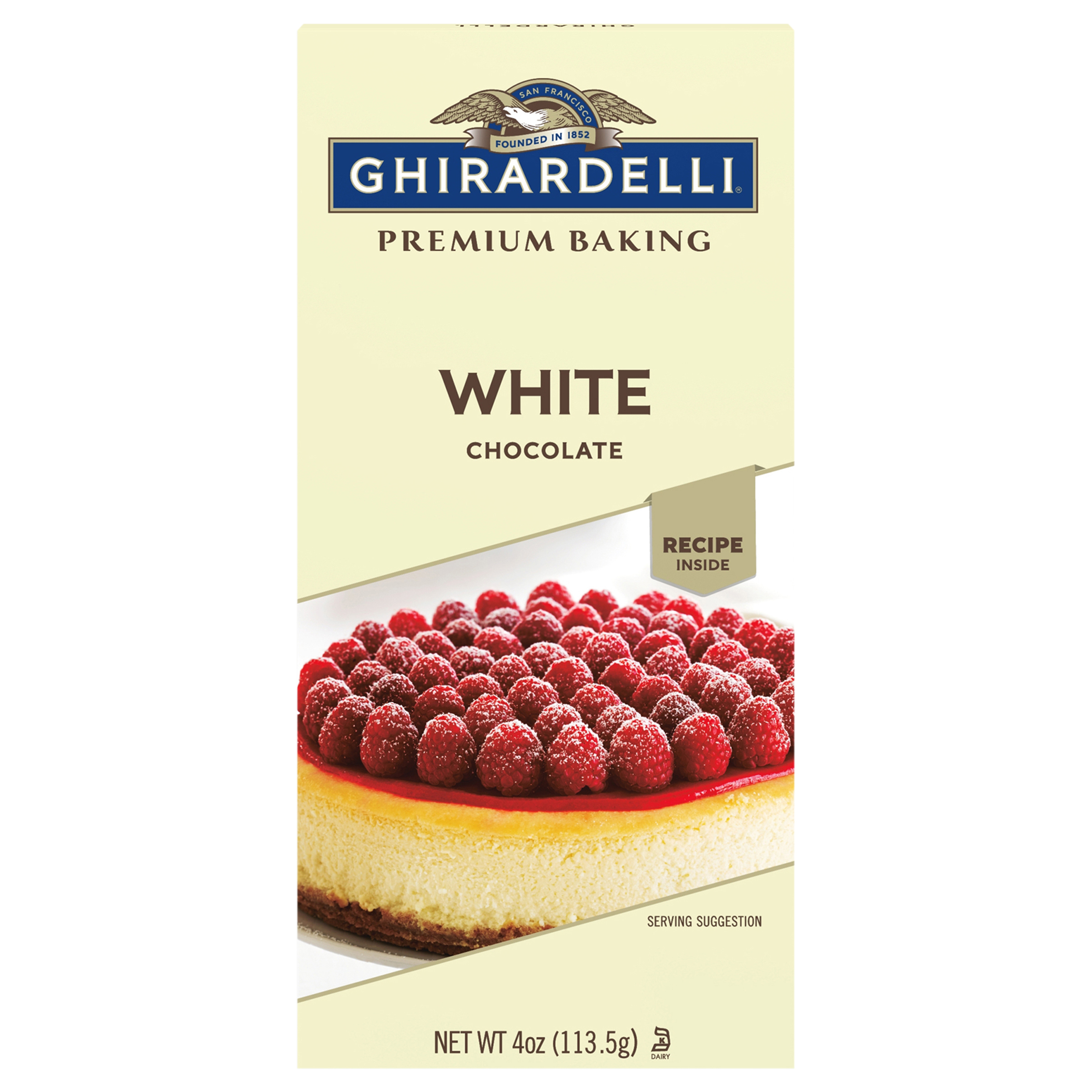 Premium White Chocolate Baking Bar,