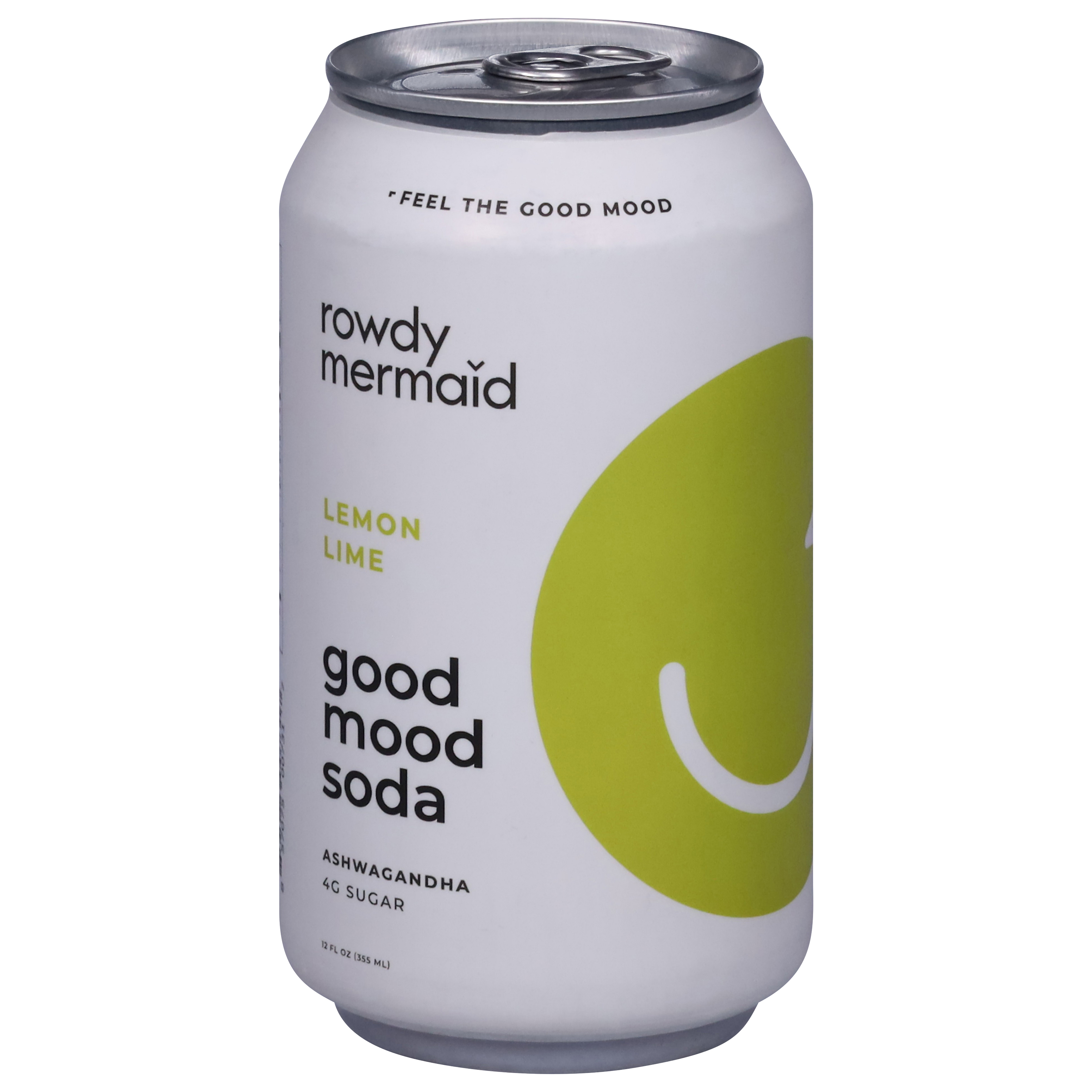 Rowdy Mermaid Ashwagandha Lemon Lime Soda