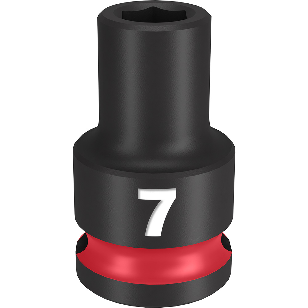 SHOCKWAVE Impact Duty 3/8" Drive 7MM Standard 6 Point Socket