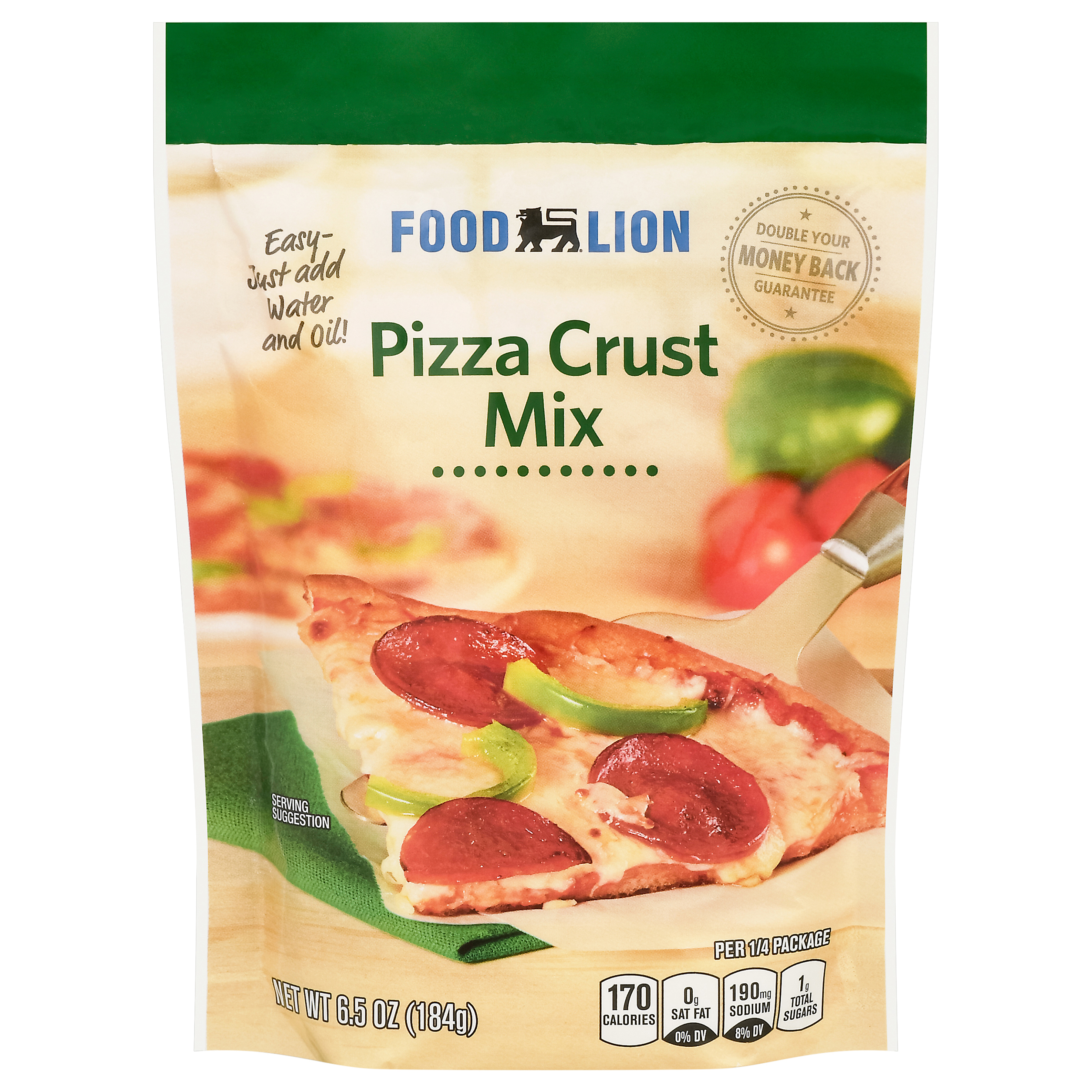 Food Lion Pizza Crust Mix 6.5 oz