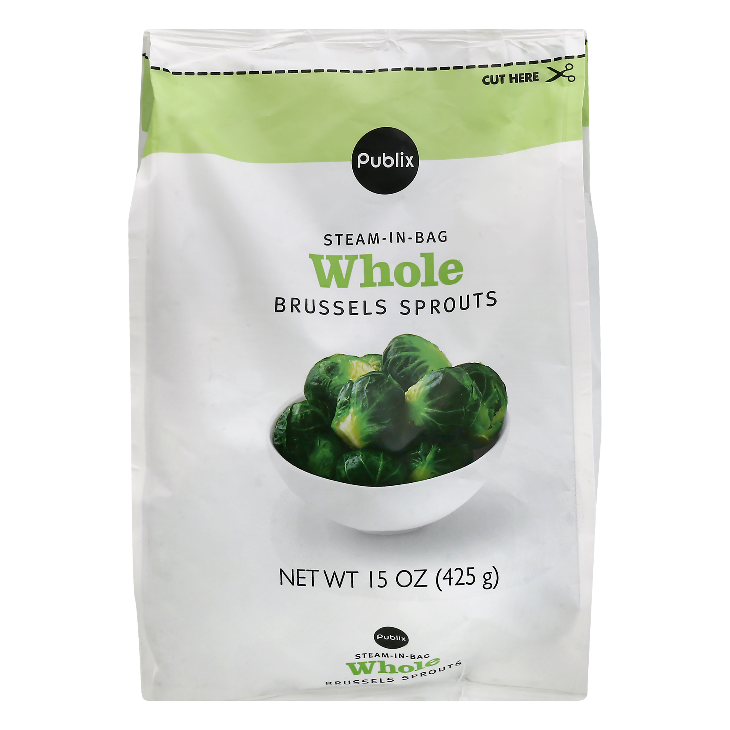 Publix SteaminBag Whole Brussels Sprouts 15 oz BAG