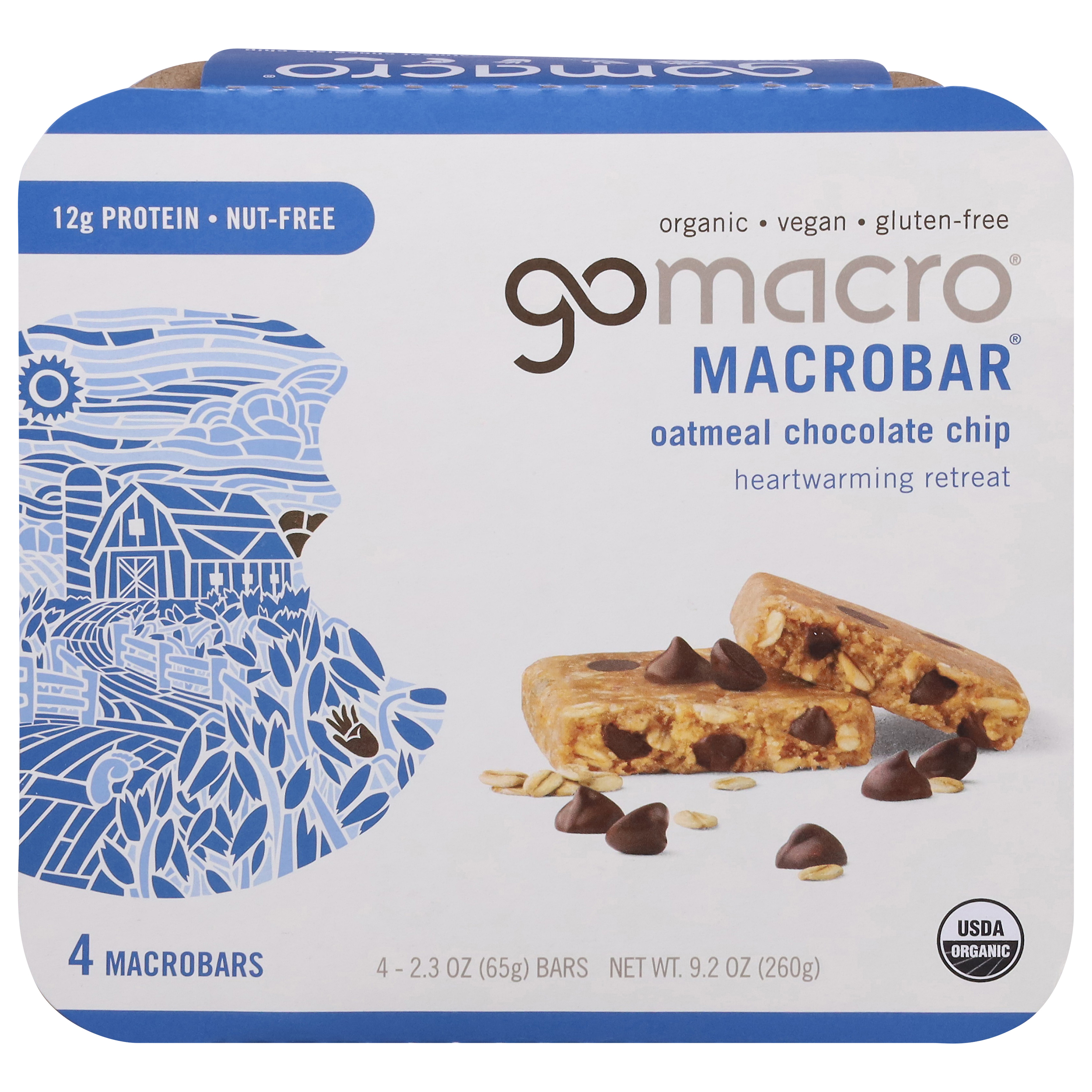 GoMacro Oatmeal Chocolate Chip MacroBars